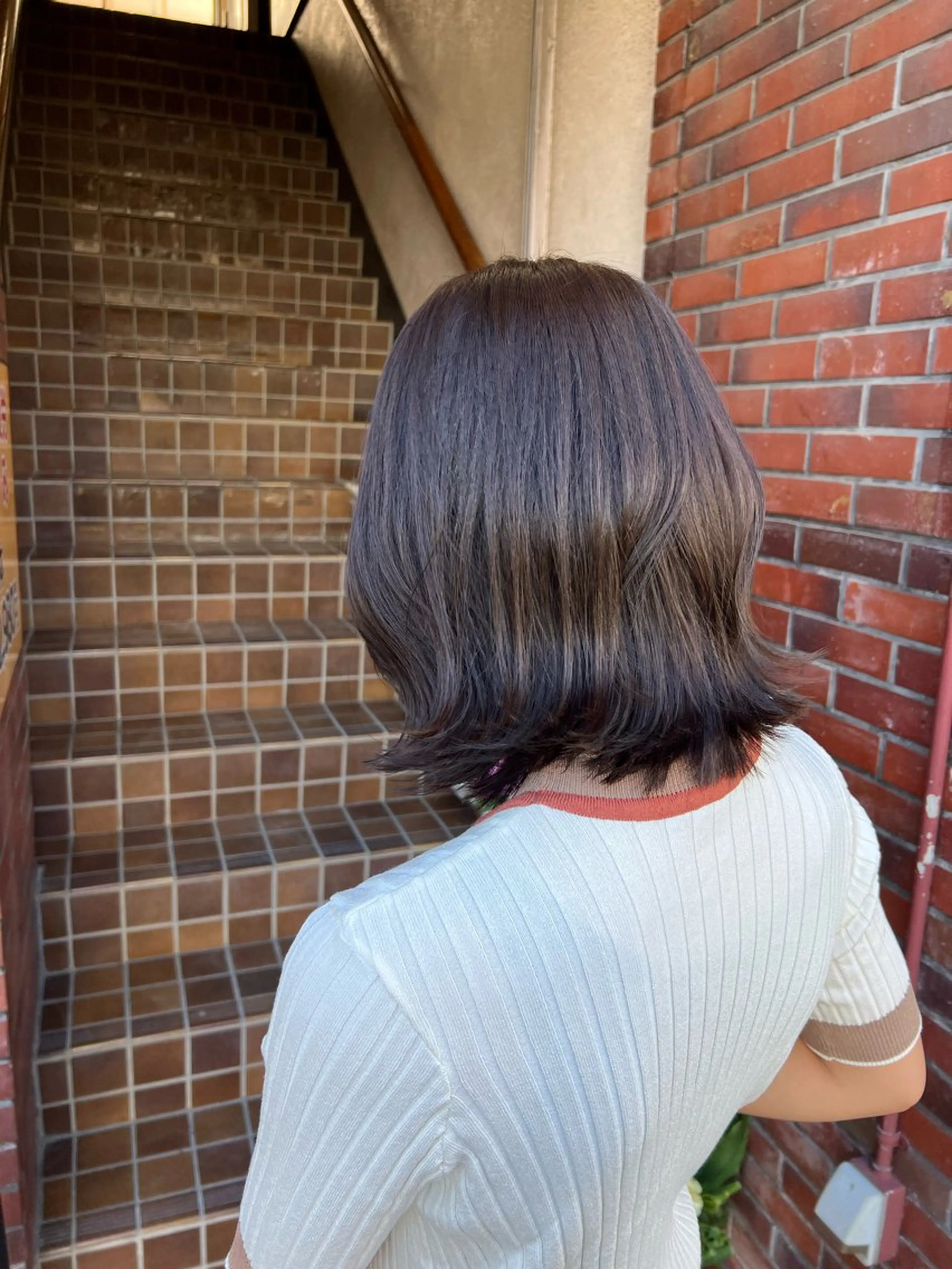 カラー 久永 菫のヘアスタイル