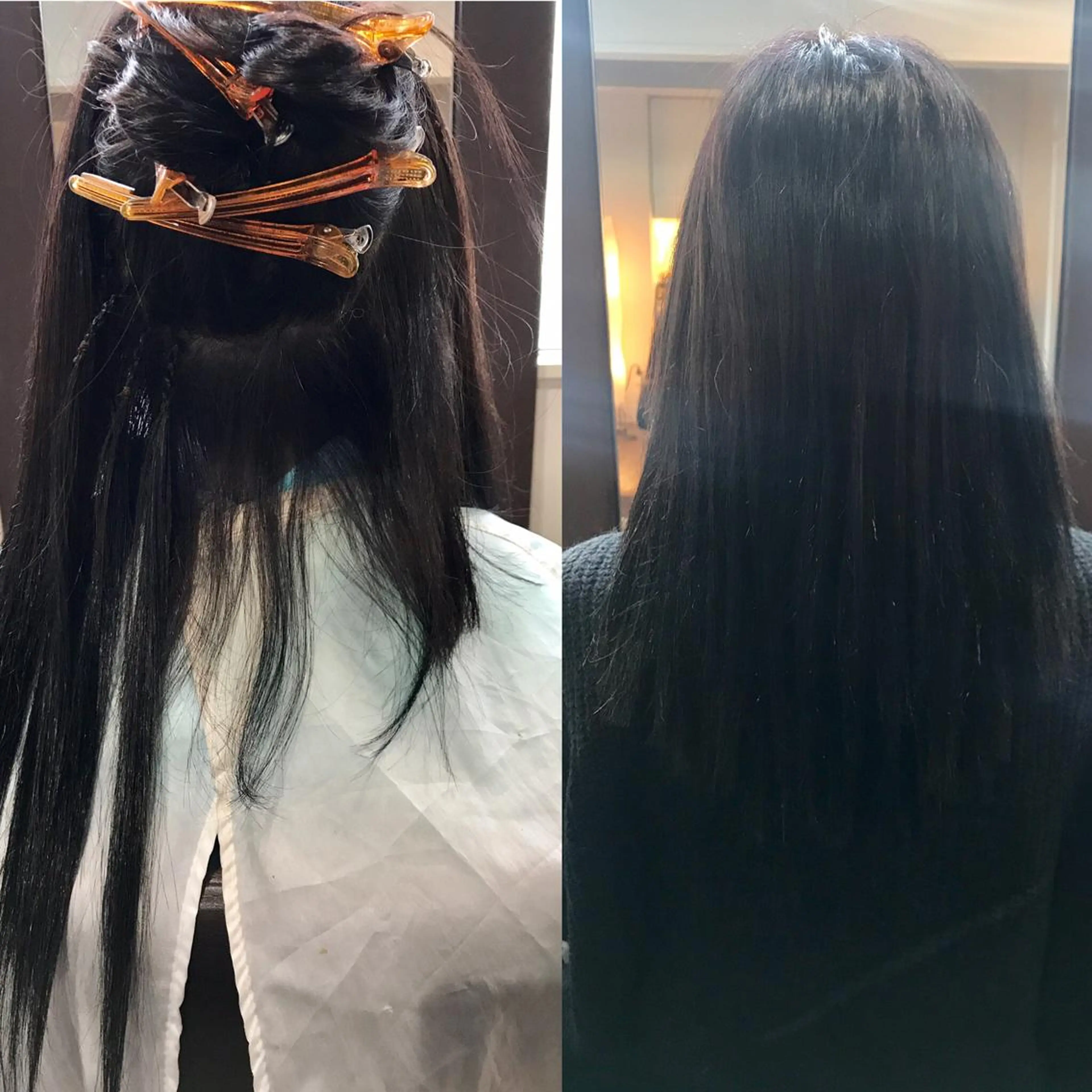 ミディアム カット エクステ Orque 伊藤丈晴のヘアスタイル
