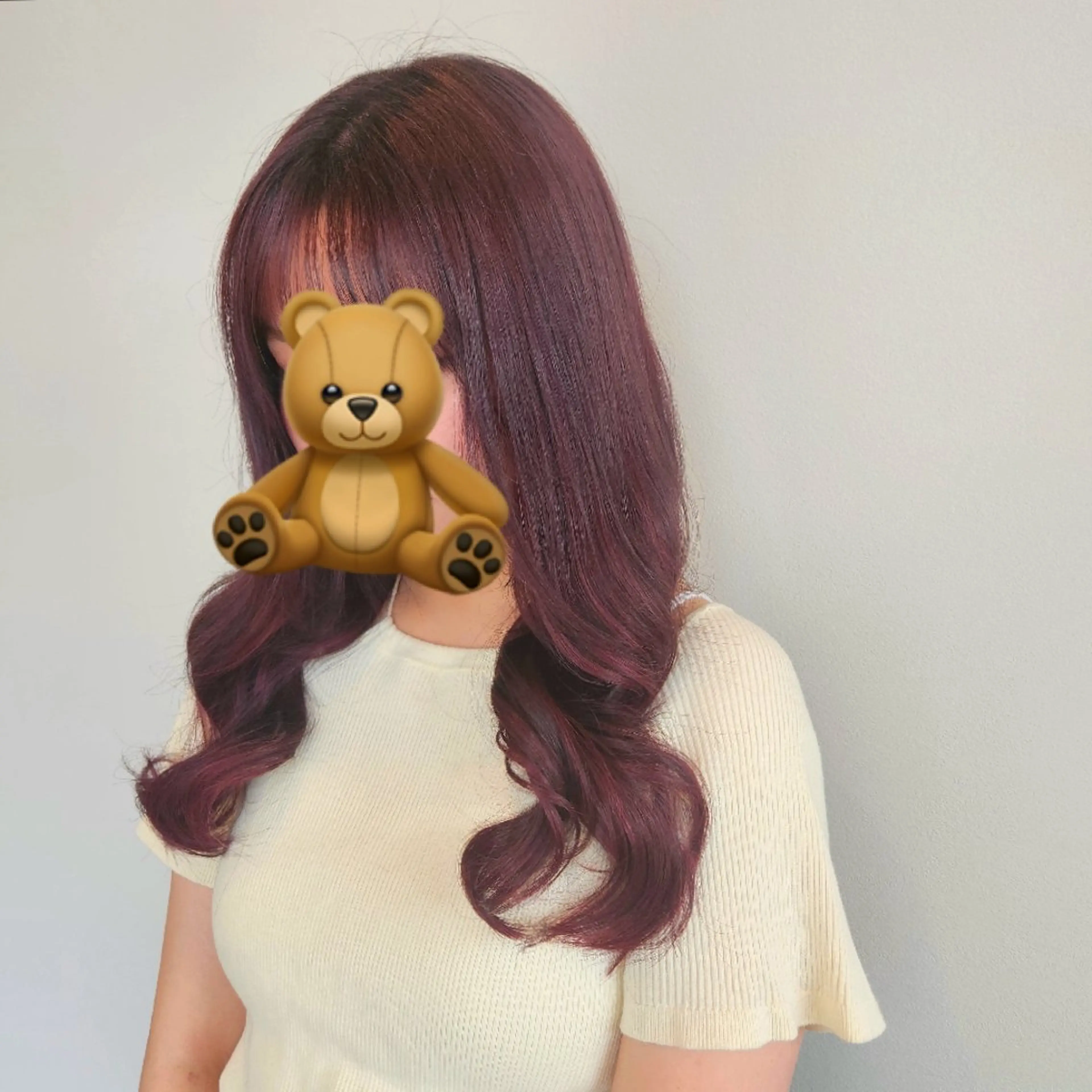 ヘアカラー エクステ O.hair designers所属・シールエクステ🎀 ホシノ🕒ユウカのヘアスタイル