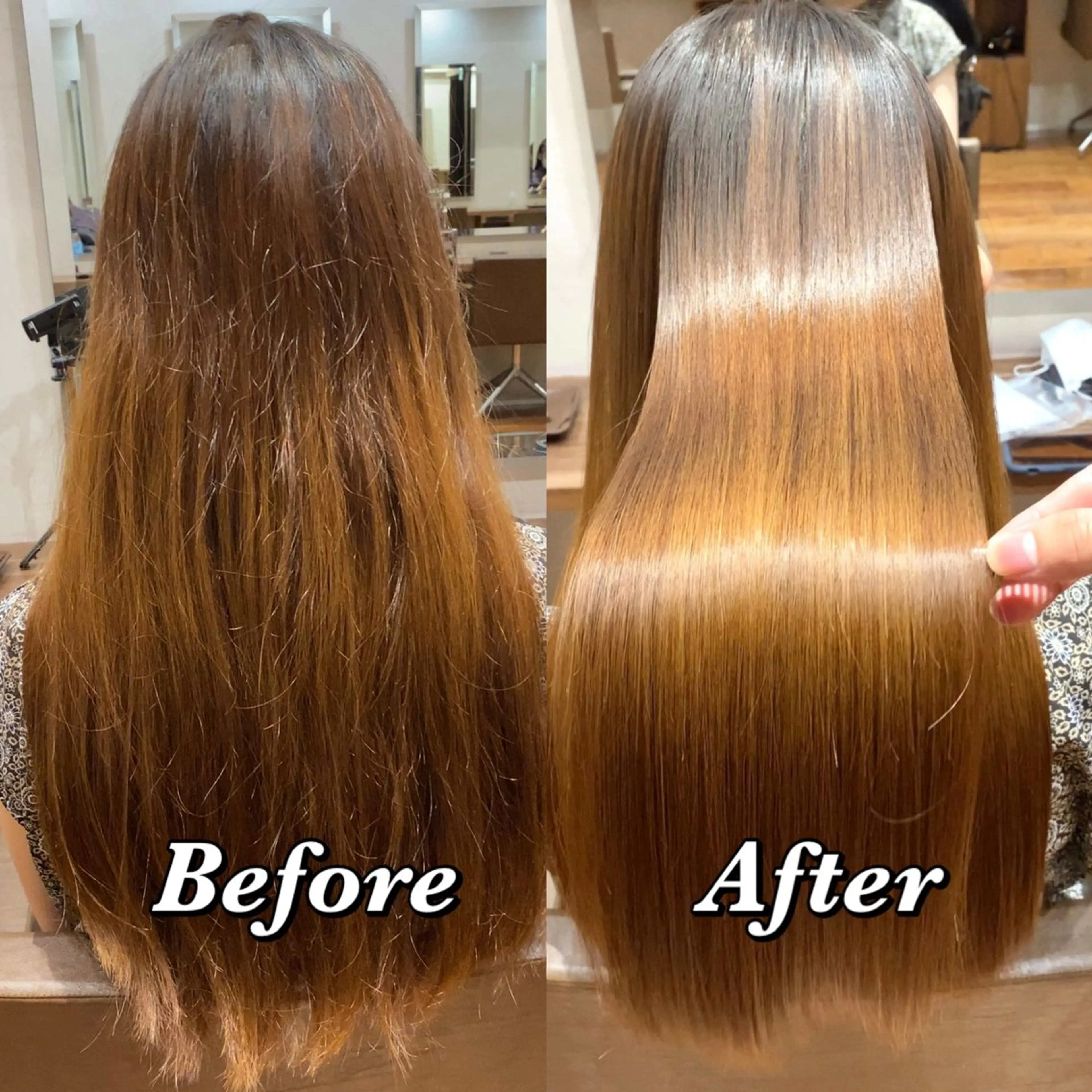 🌟美髪矯正🌟乾かすだけで美髪になる縮毛矯正が得意！セミナー講師を務める実力派！セミナーモデル為特別価格でご案内の写真