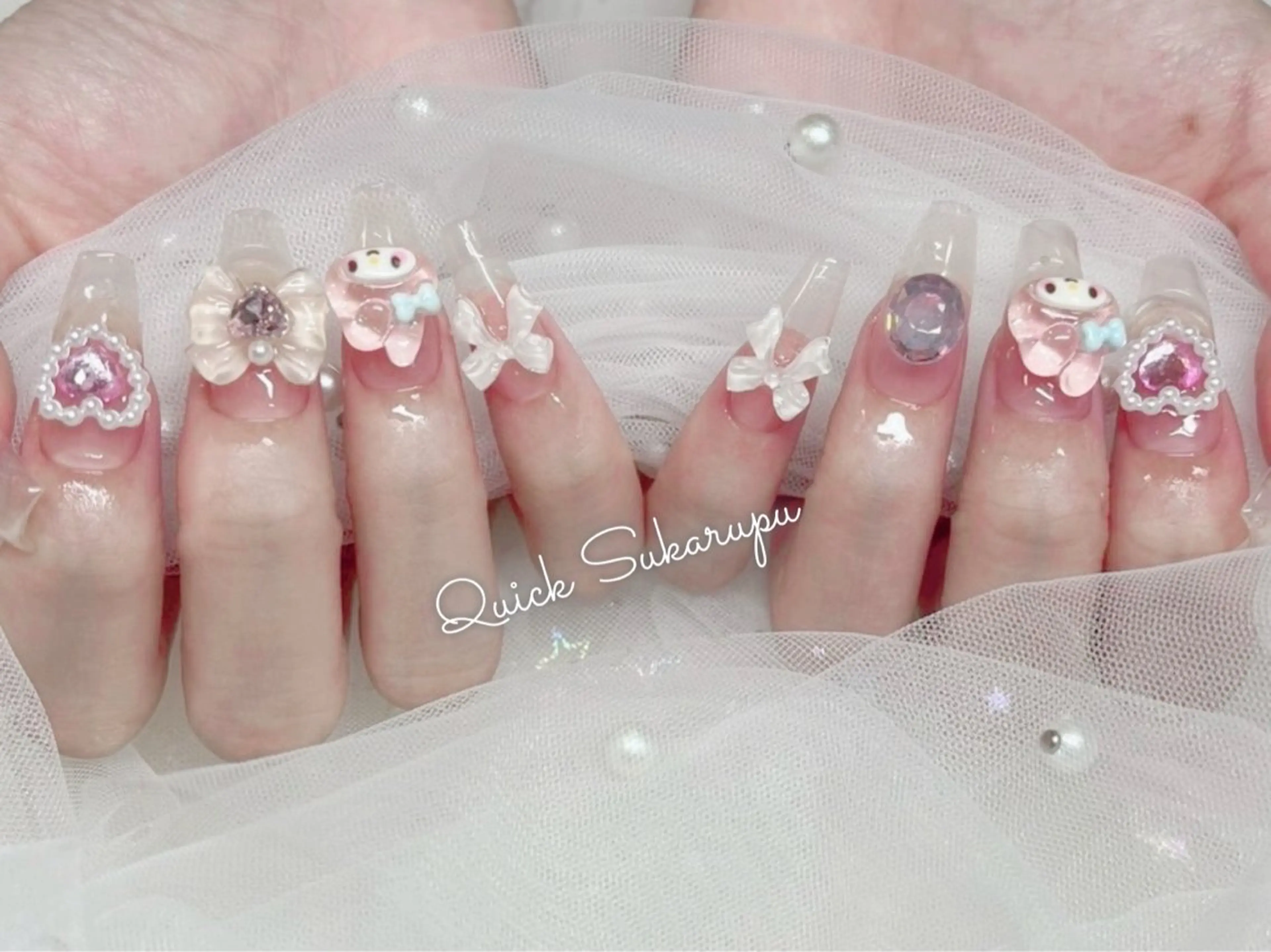 ネイル ハンドネイル Quick Sukarupu 高田馬場店所属・Quick Sukarupuのネイルデザイン