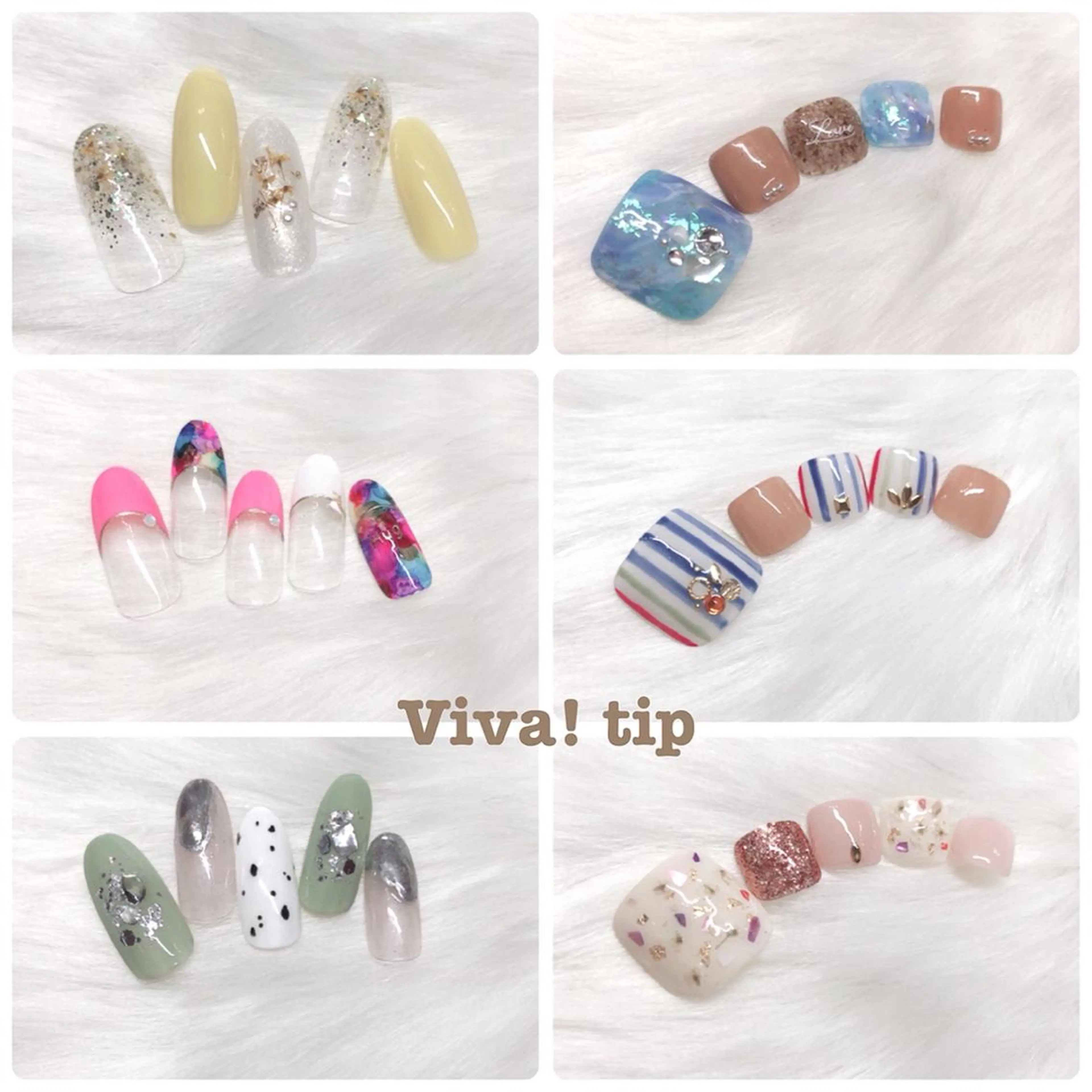 ネイル Viva!tip所属・Viva!tip ビバティップネイルのネイルデザイン