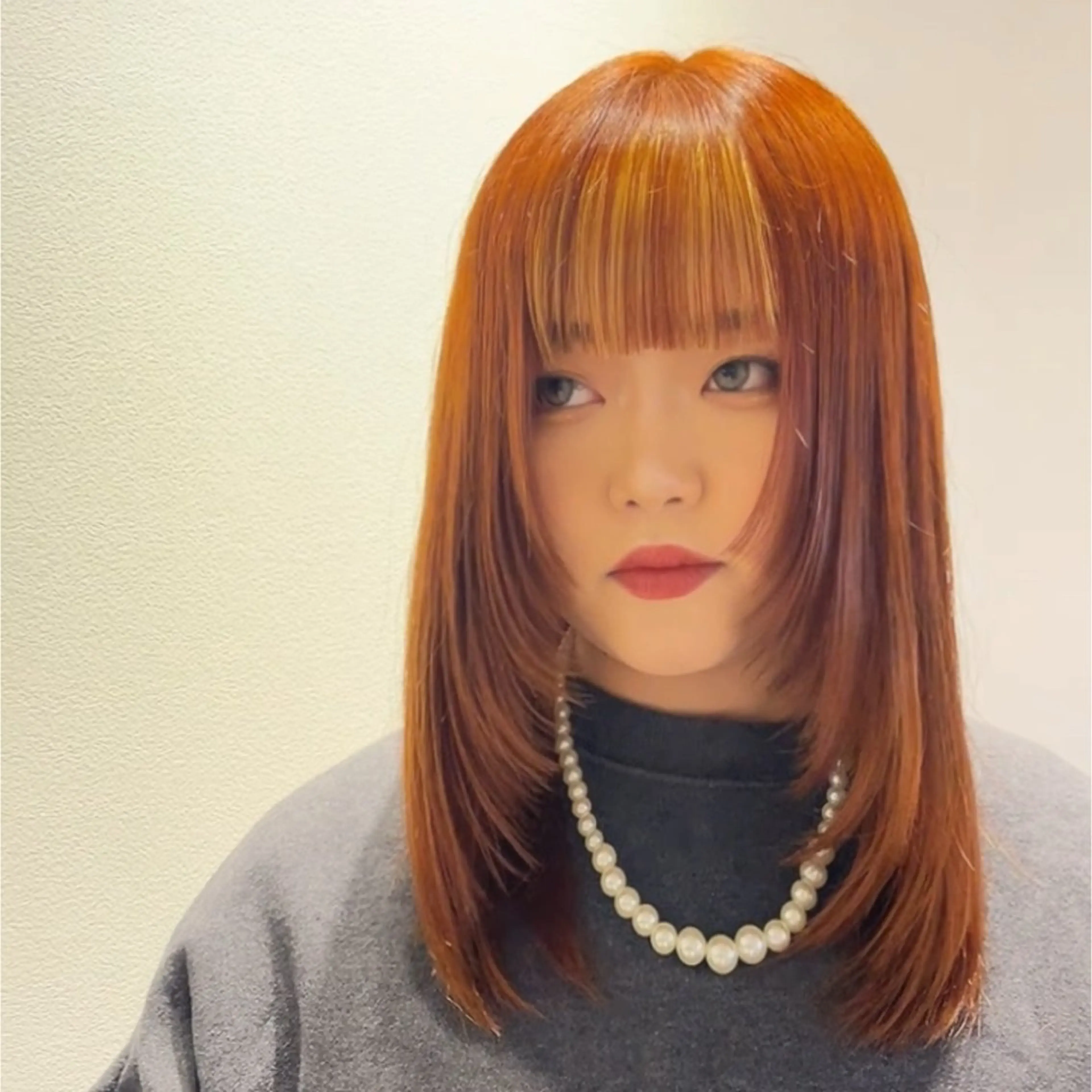 セミロング カラー レイヤーカット 【川崎の髪遊師🎨】 SAKURAのヘアスタイル