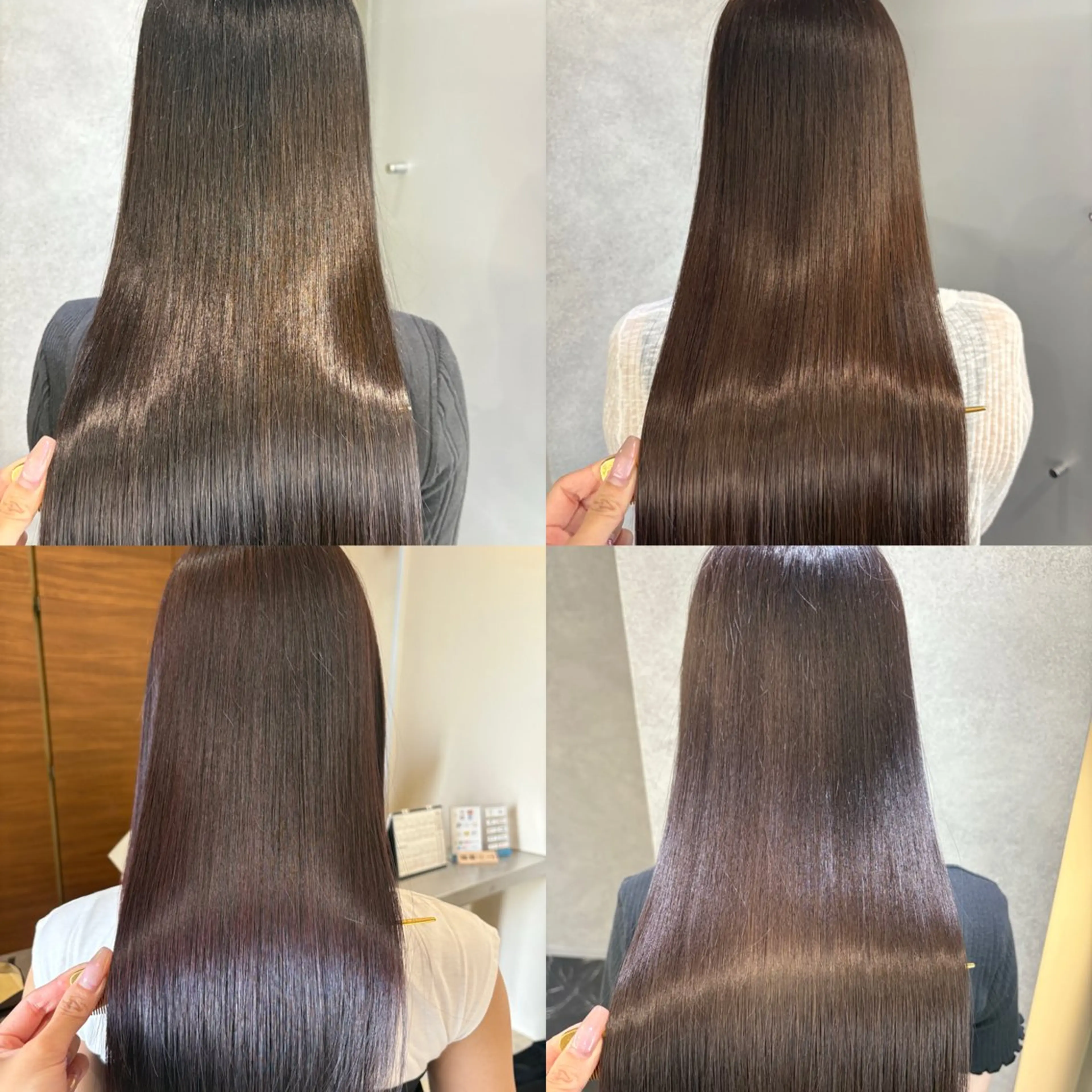 🩵カット(女性のお客様限定)🩵 ※仕上がりロング~鎖骨辺りの長さまでの写真