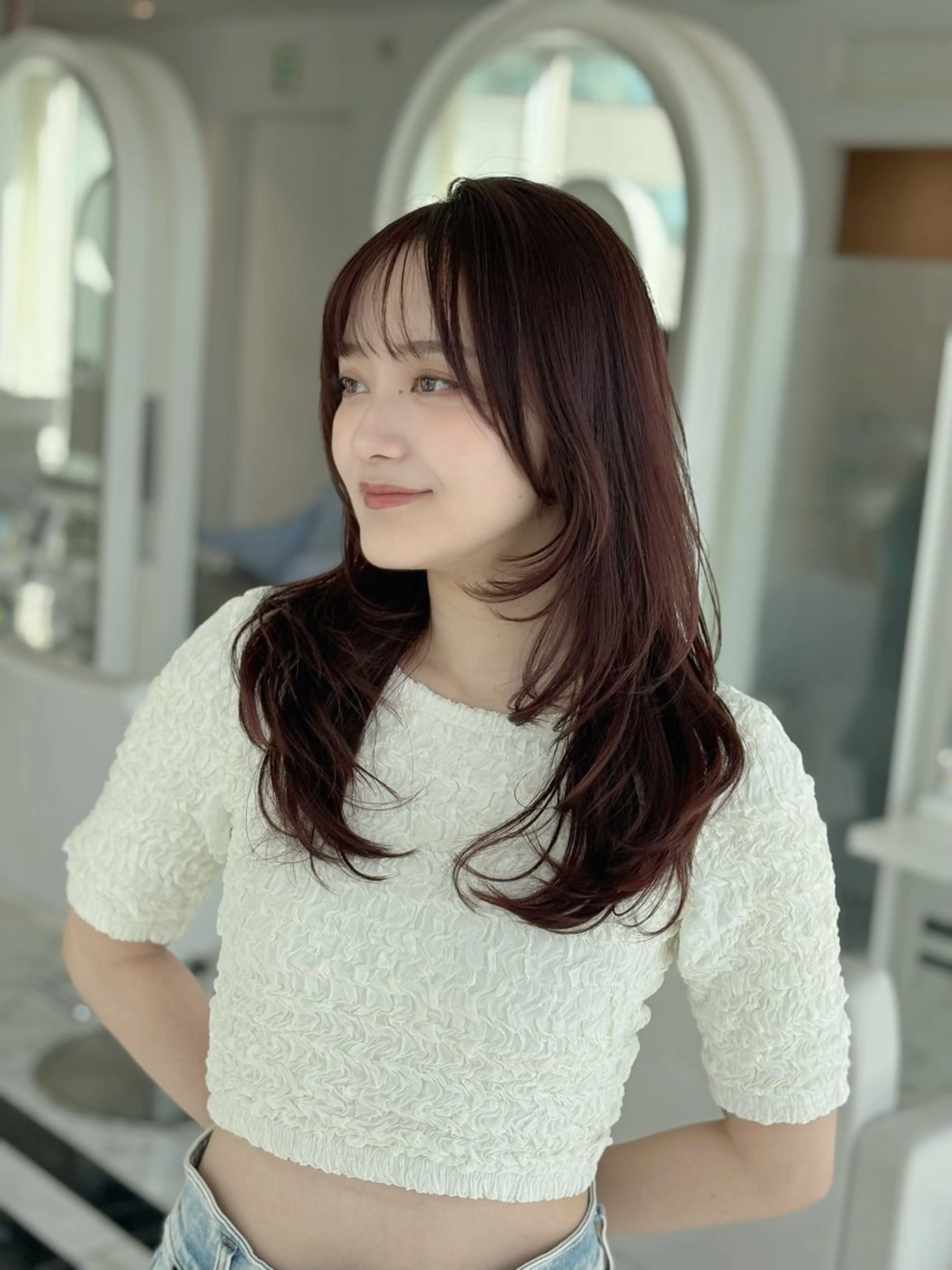 カット【レイヤーカット限定】金曜、木曜19:30​〜​ SNS用撮影有　ミディアム​〜​ロングさんのみの写真