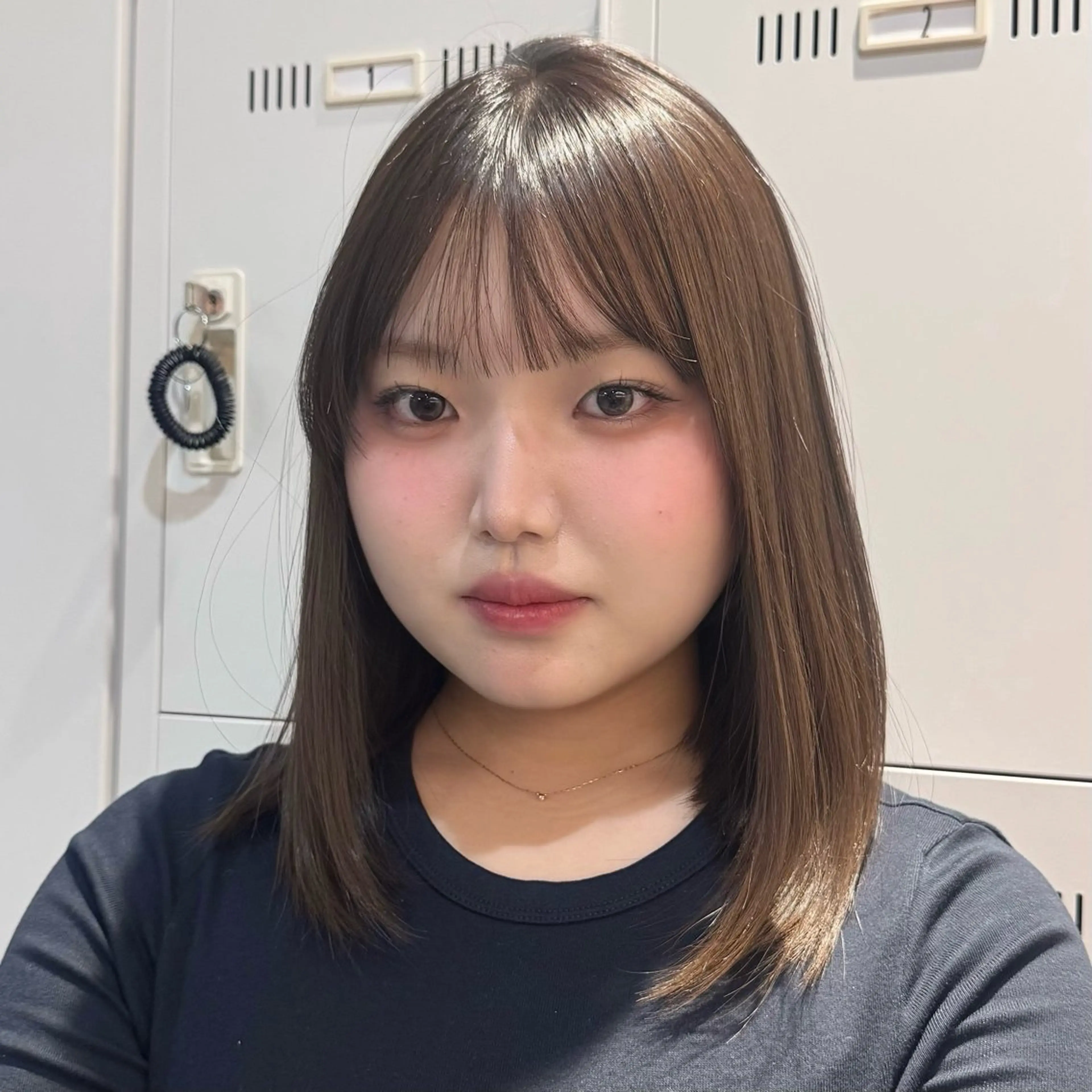 ミディアム カラー ブリーチ ブラウンカラー 透明感カラー ブリーチなしカラー ヘアカラー sia所属・Nene Murakamiのヘアスタイル