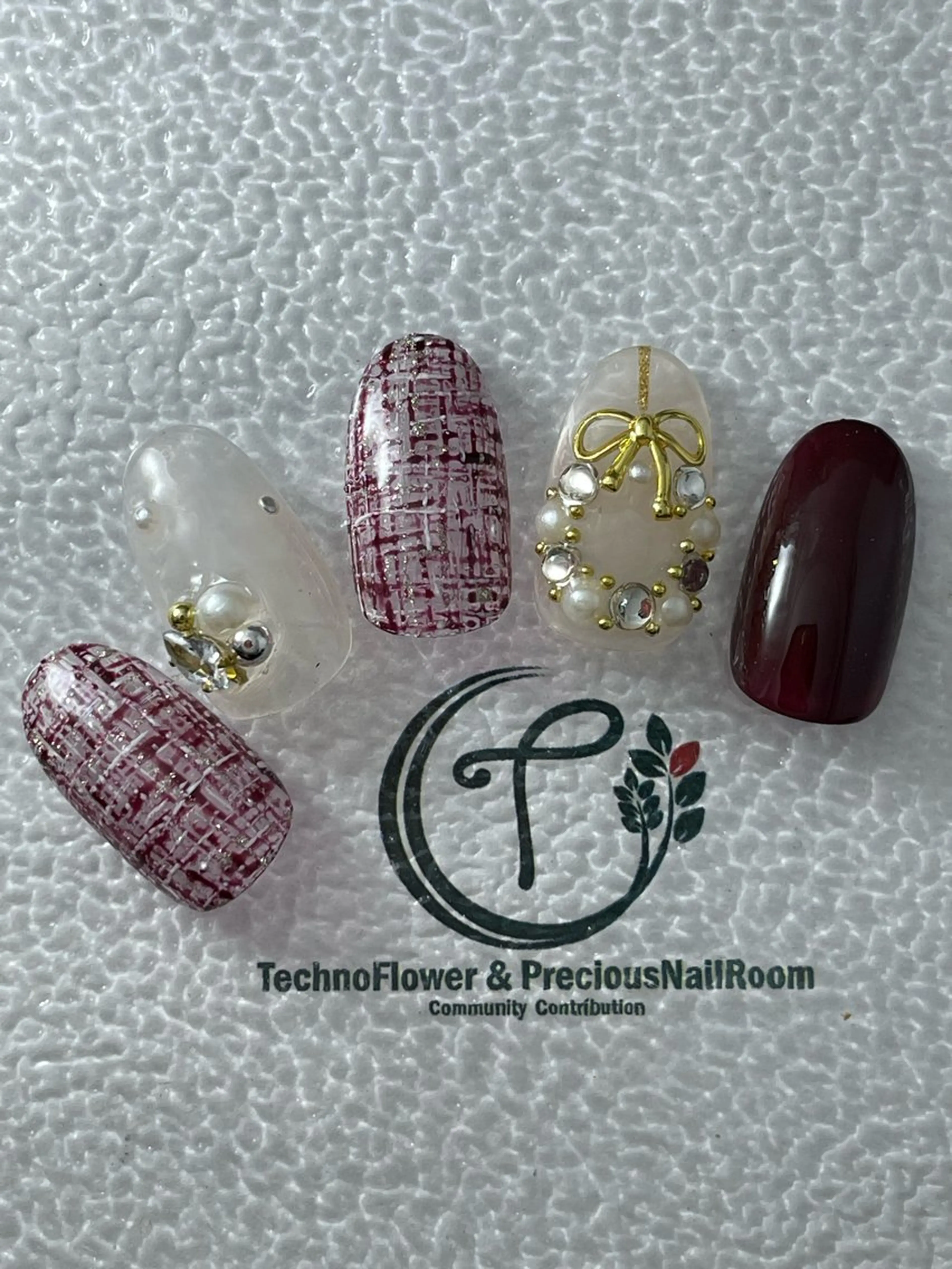 ネイル フラワーネイル precious nail room所属・precious nail  roomのネイルデザイン
