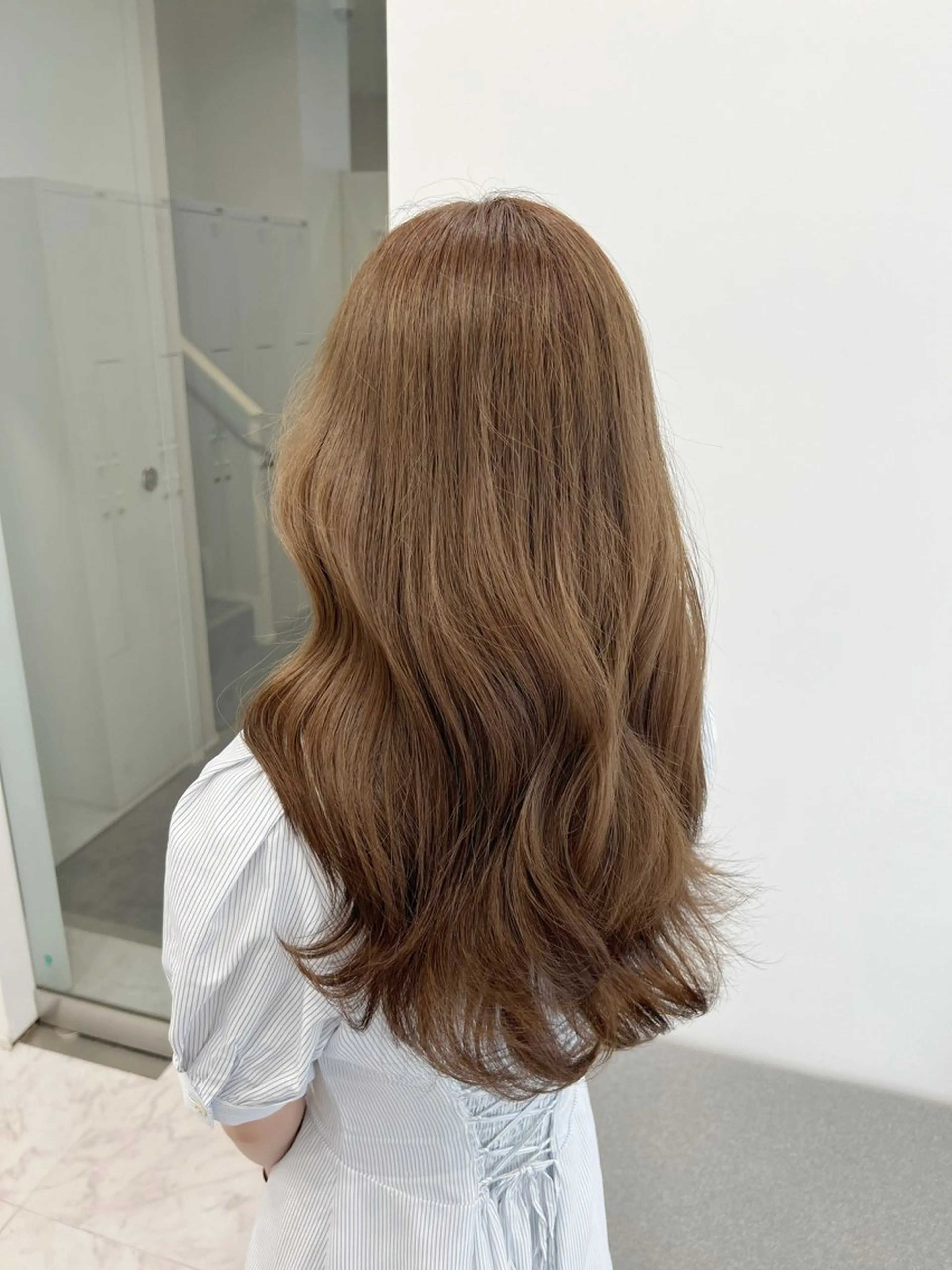 ロング カット ヘアカラー トリートメント 最高の似合わせ🪽 メンズ募集中！のヘアスタイル