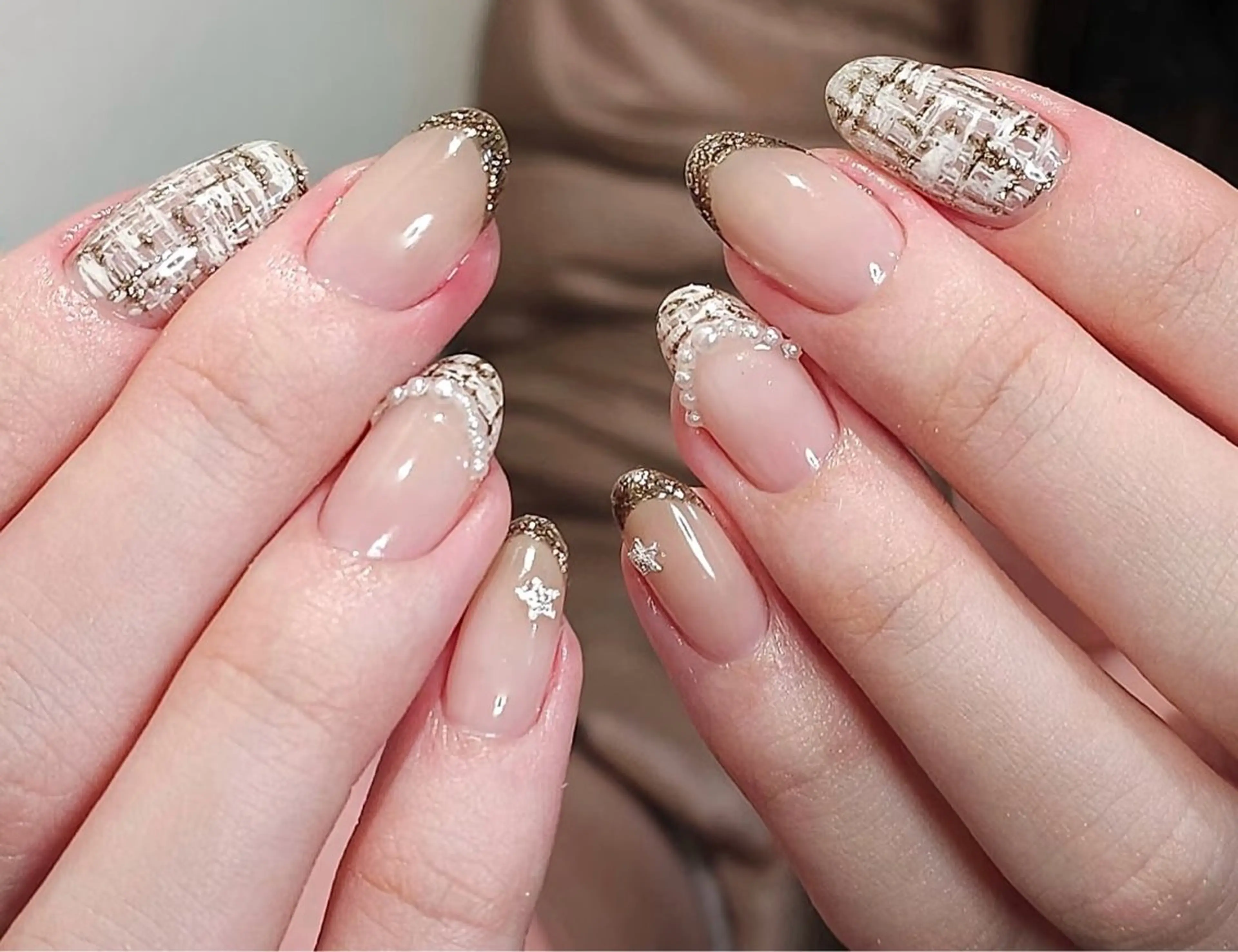 ネイル ハンドネイル ハンドケア Kaka_ パラジェル、長さだしのネイルデザイン