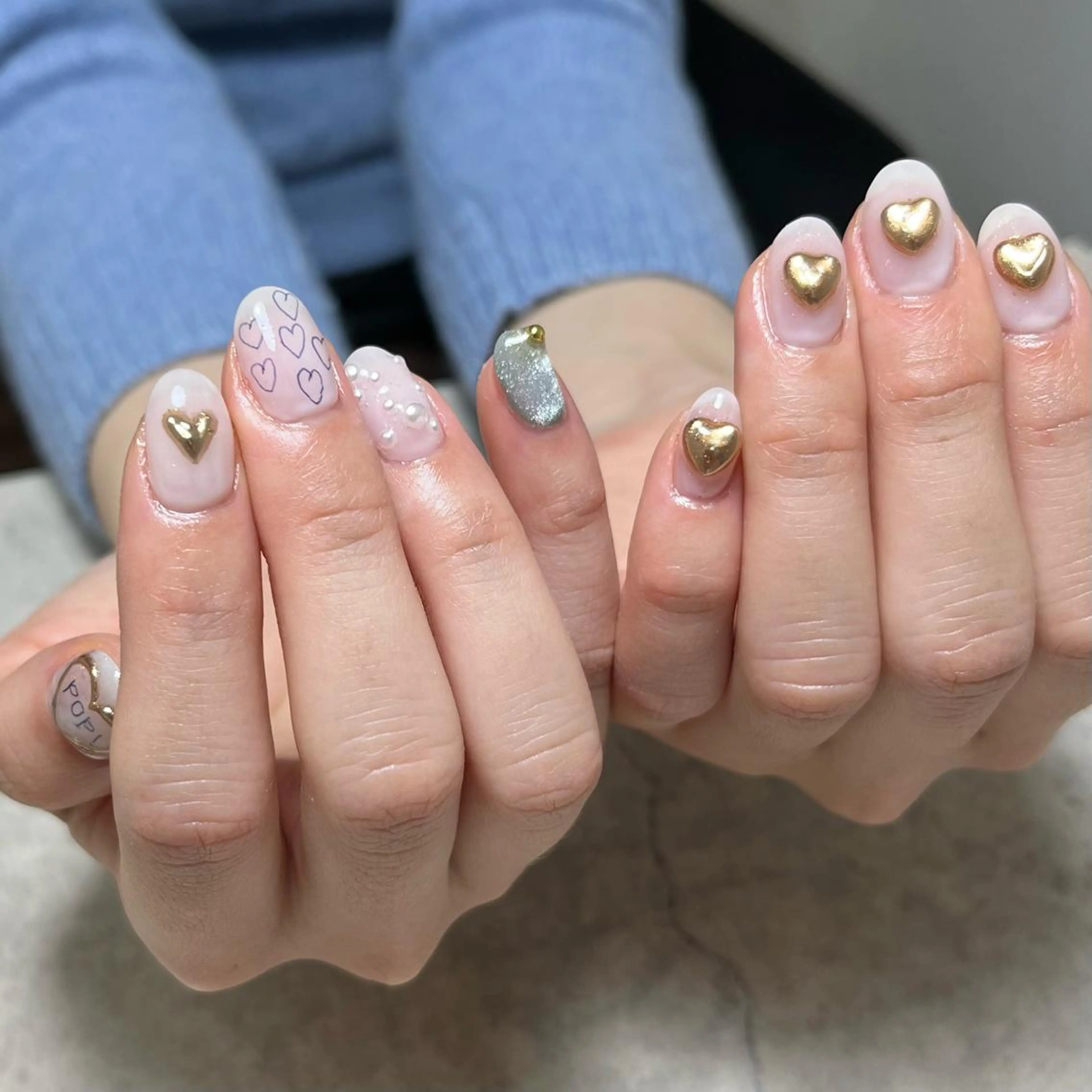 ネイル ハンドネイル nail salon O (en)所属・vegh. nail／阿波座のネイルデザイン
