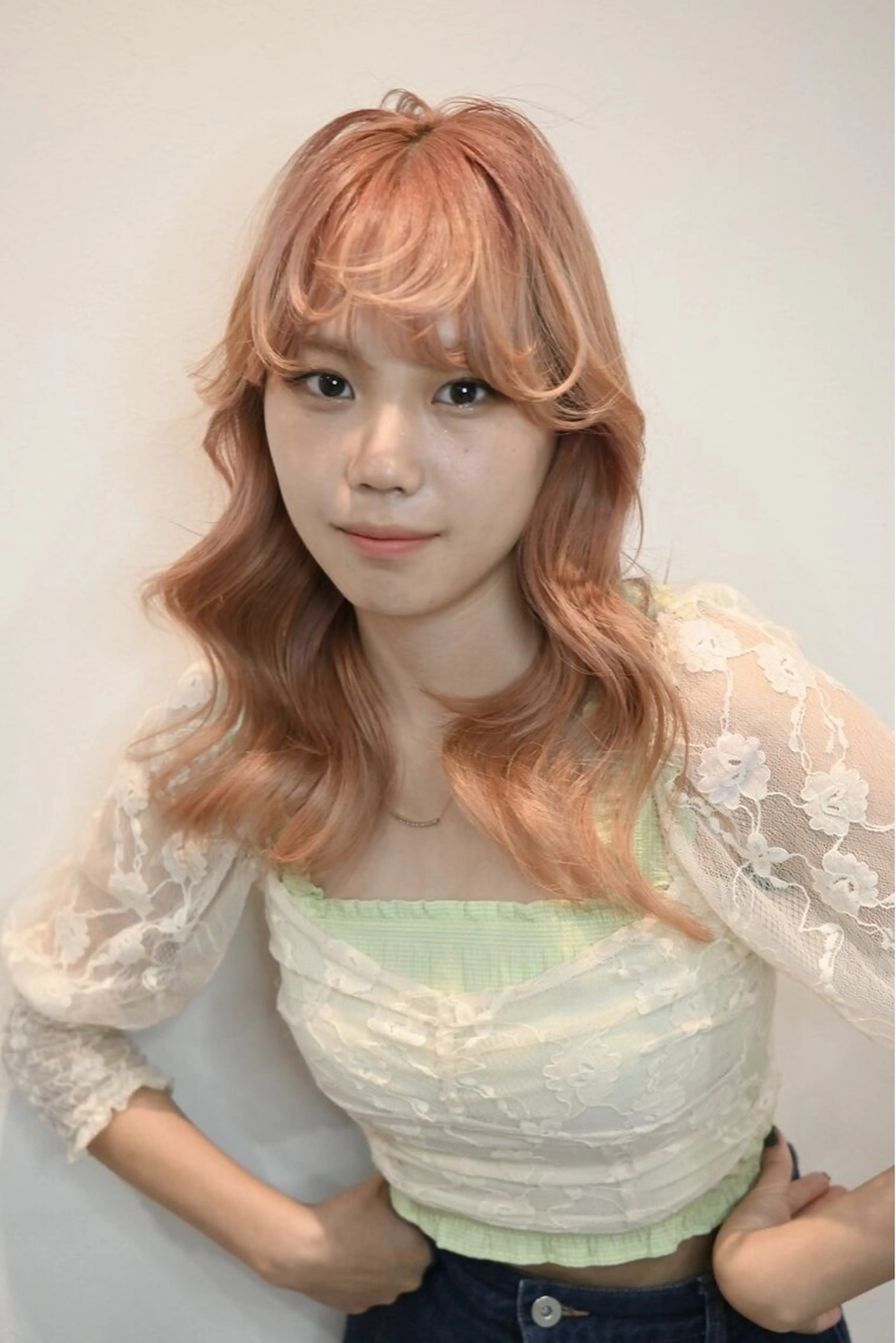 ロング カラー 赤味消しcolor 🌿🤍Ayaのヘアスタイル
