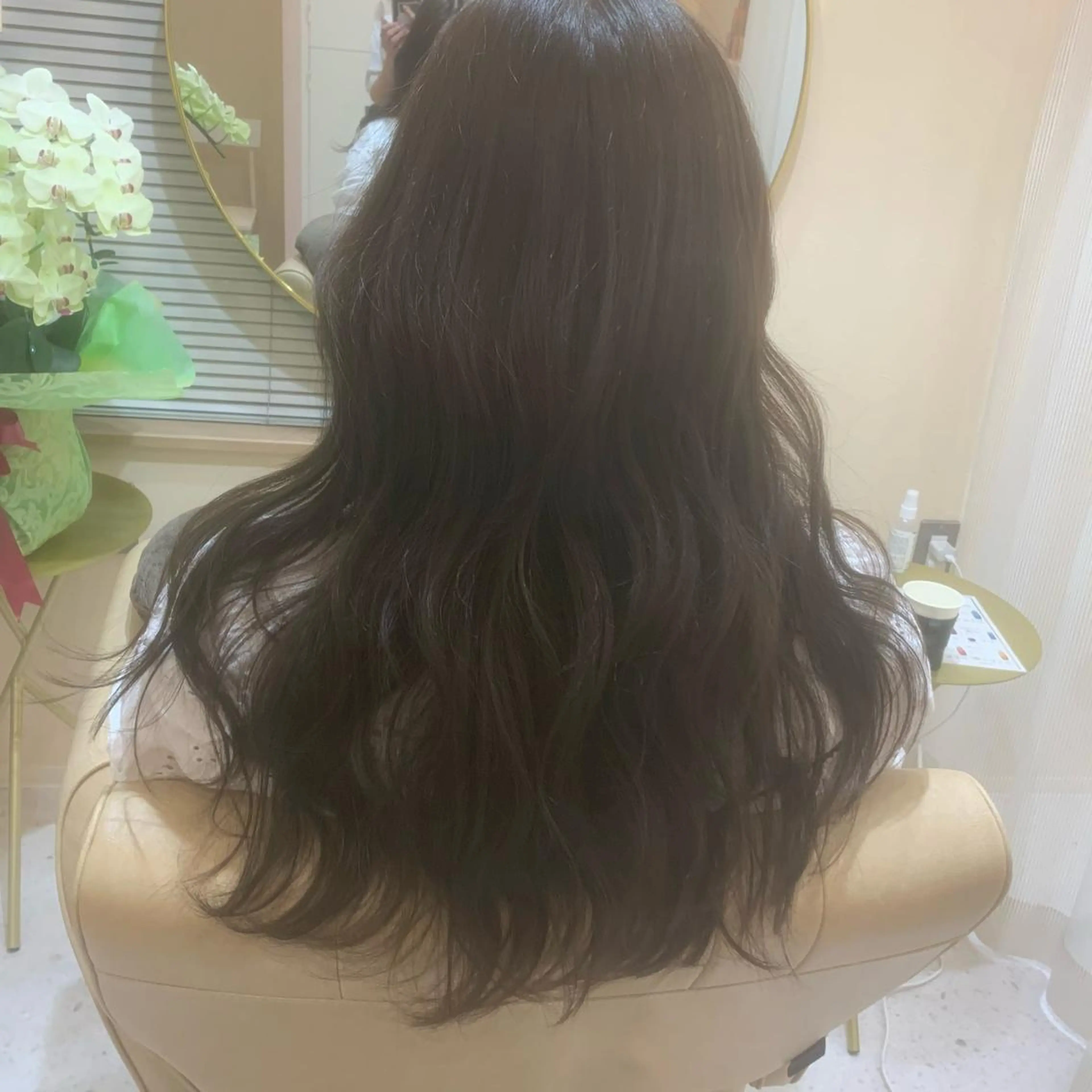 ロング マホ/日吉/髪質改善 /レイヤー/ガーリーのヘアスタイル