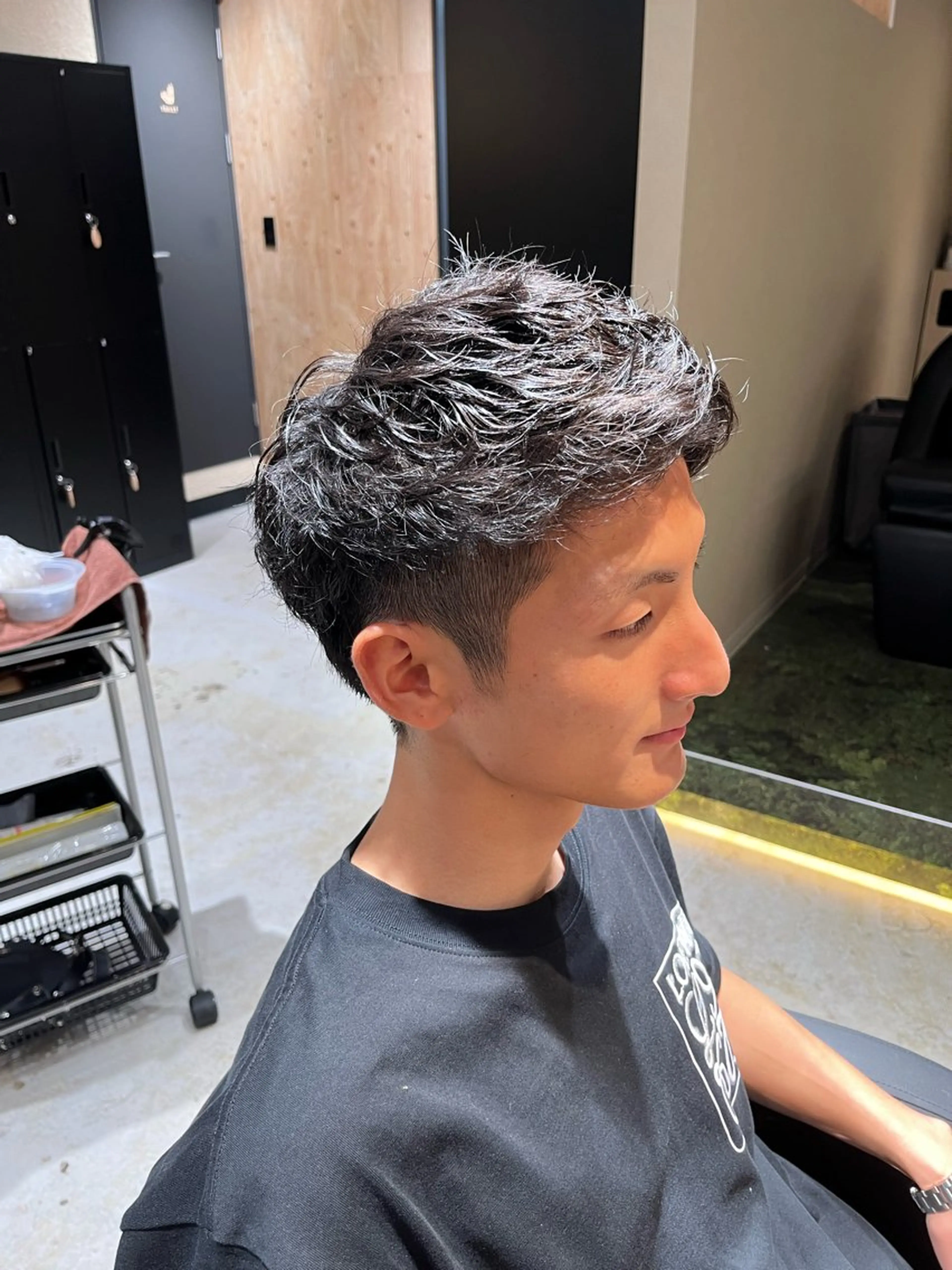 パーマ メンズ カット 🌸EIGHT難波/ 【店長】タモツのヘアスタイル