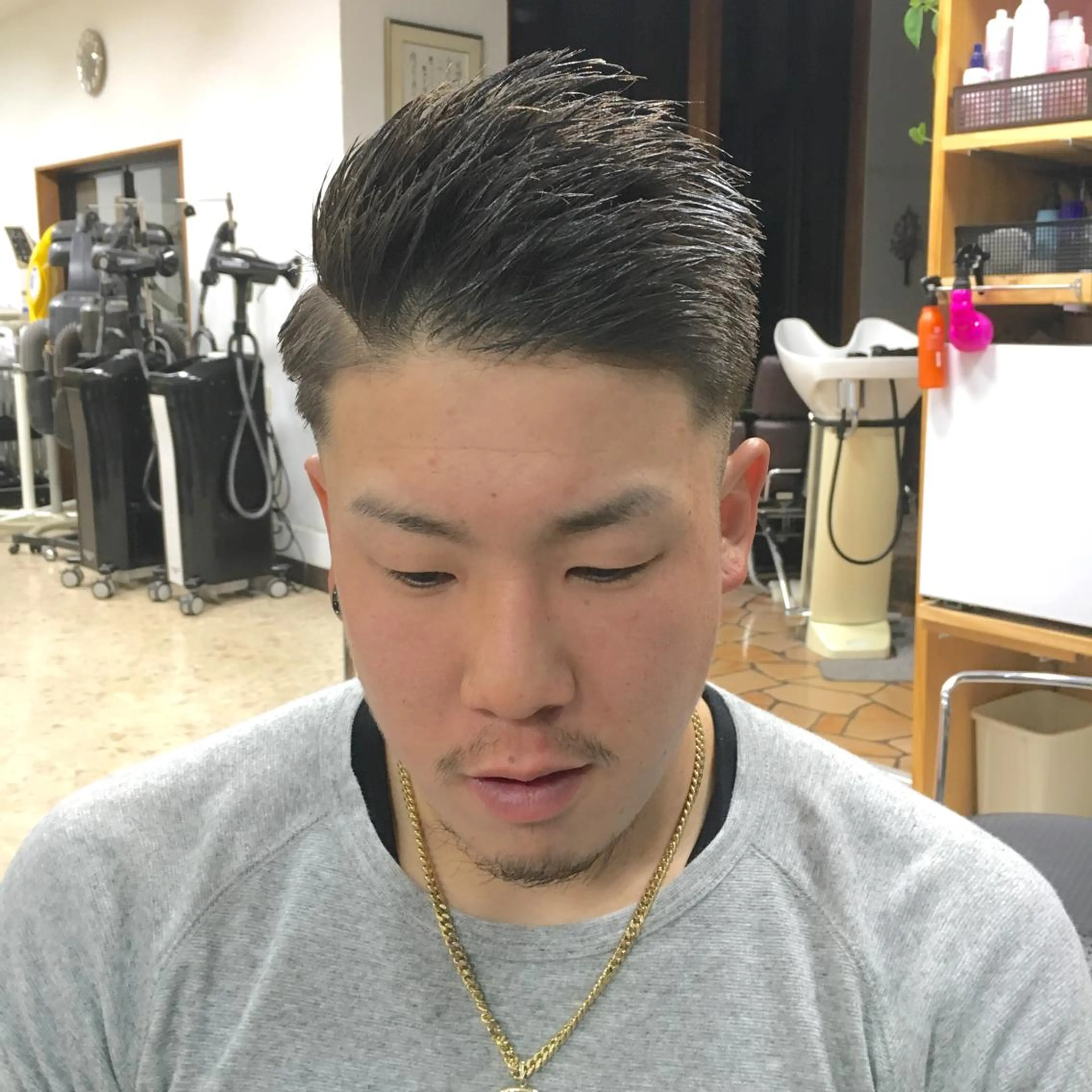 ショート メンズ フェードカット カット メンズ特化/垣見 隼人のヘアスタイル