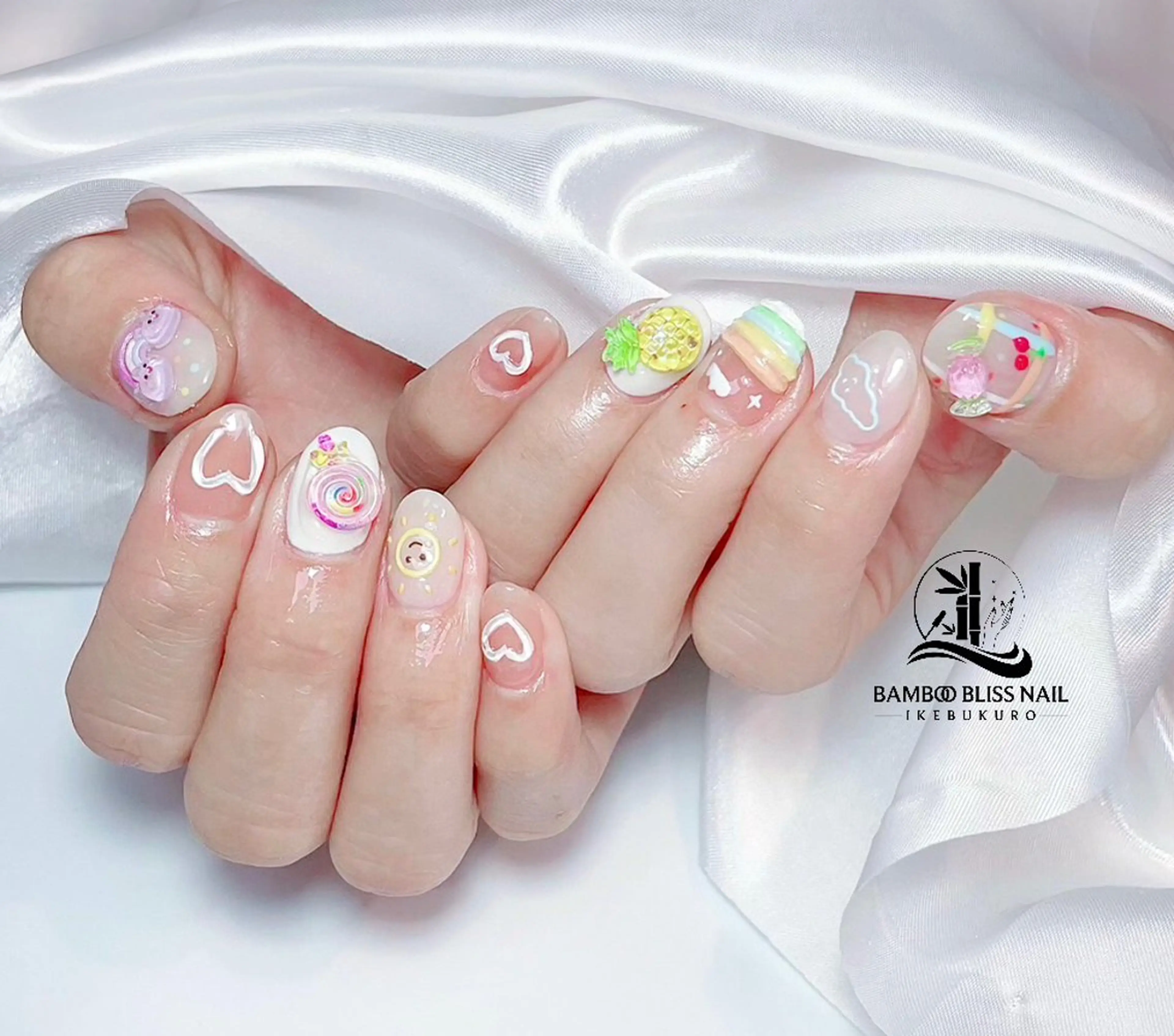 ネイル labiBAMBOO BLISSのネイルデザイン