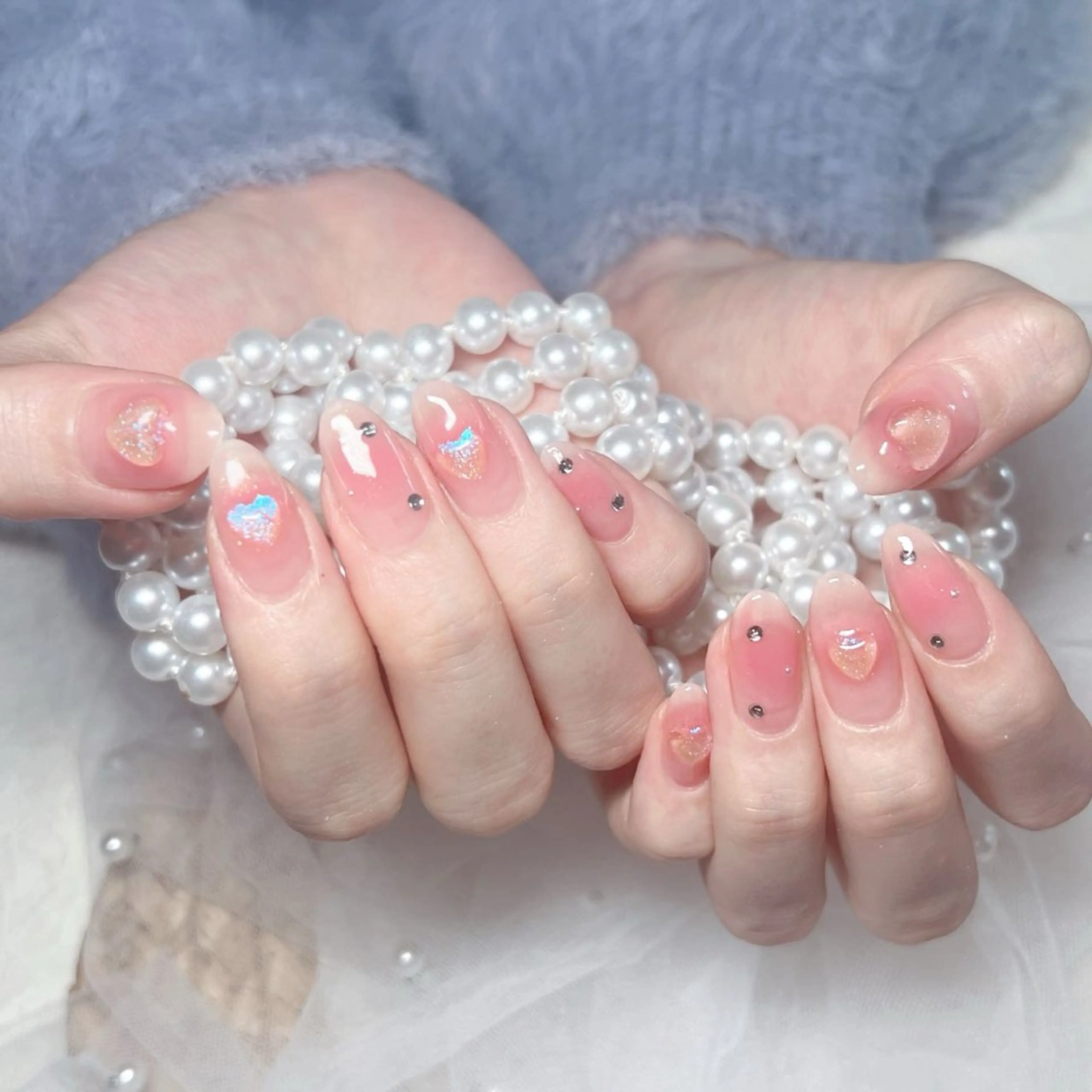 ネイル M🌷nail 長さだし専門店のネイルデザイン