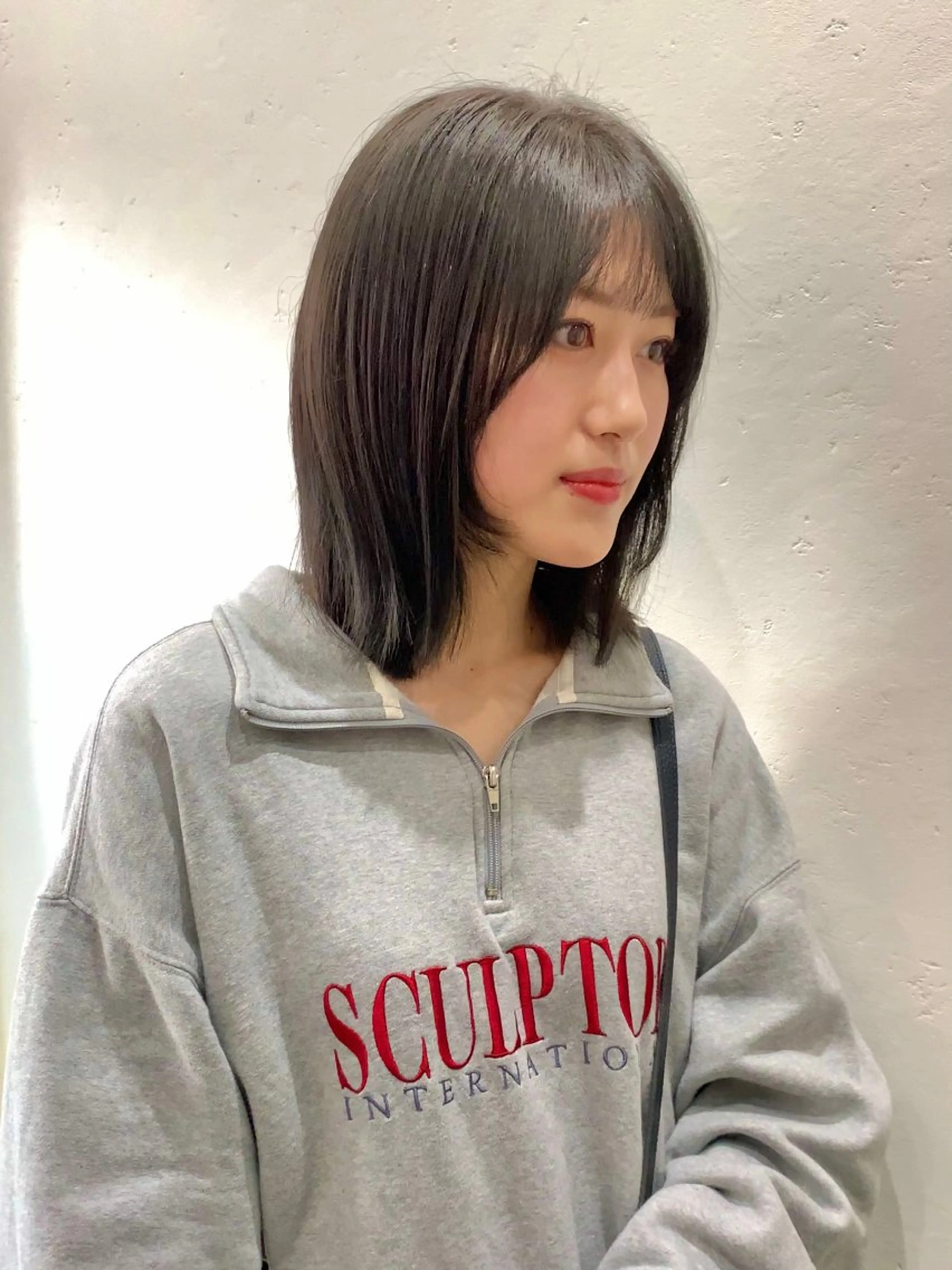 ミディアム アッシュ アッシュグレー ✨髪質改善/レイヤー ✨川合佑哉のヘアスタイル