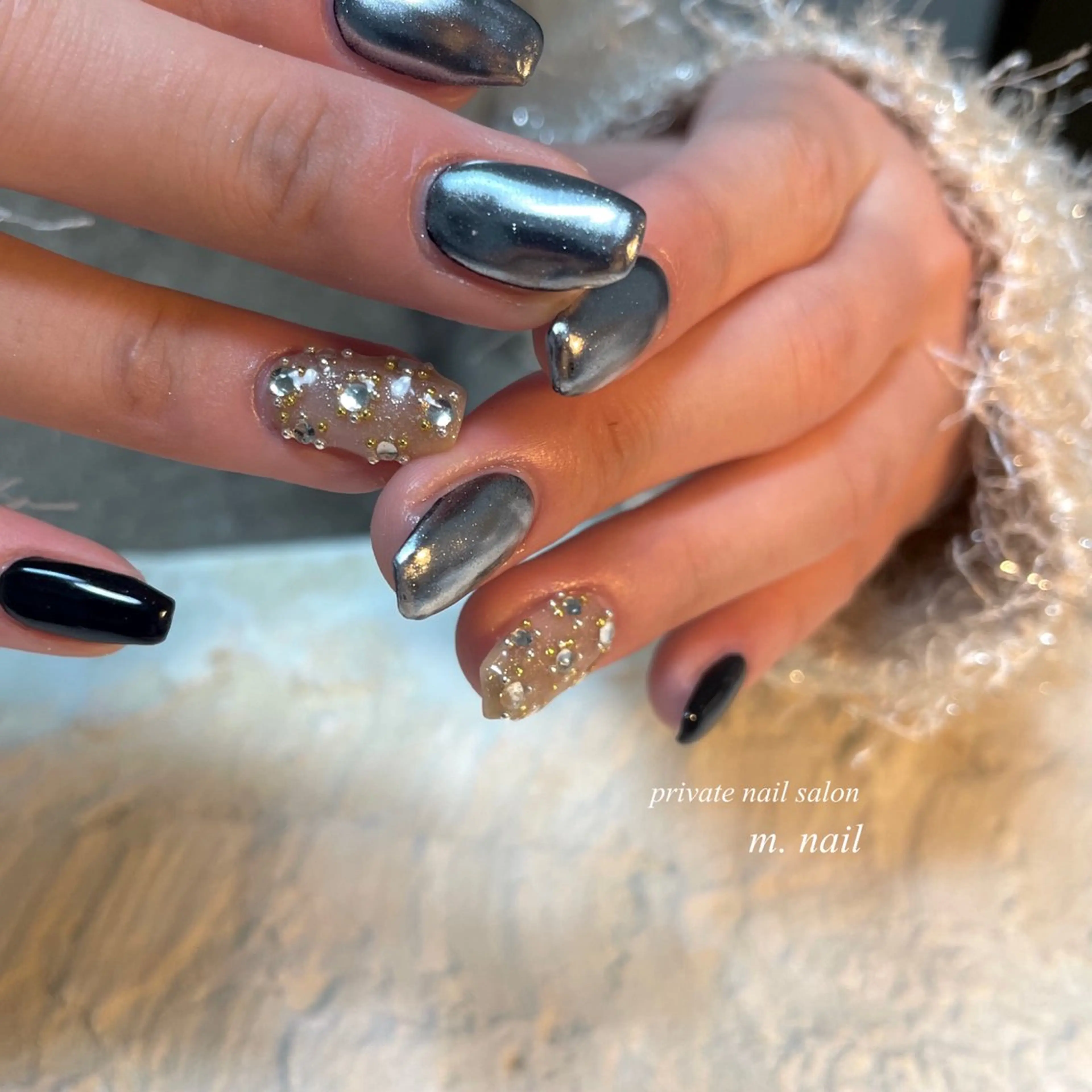 ネイル ワンカラーネイル ハンドネイル m.nail salonのネイルデザイン
