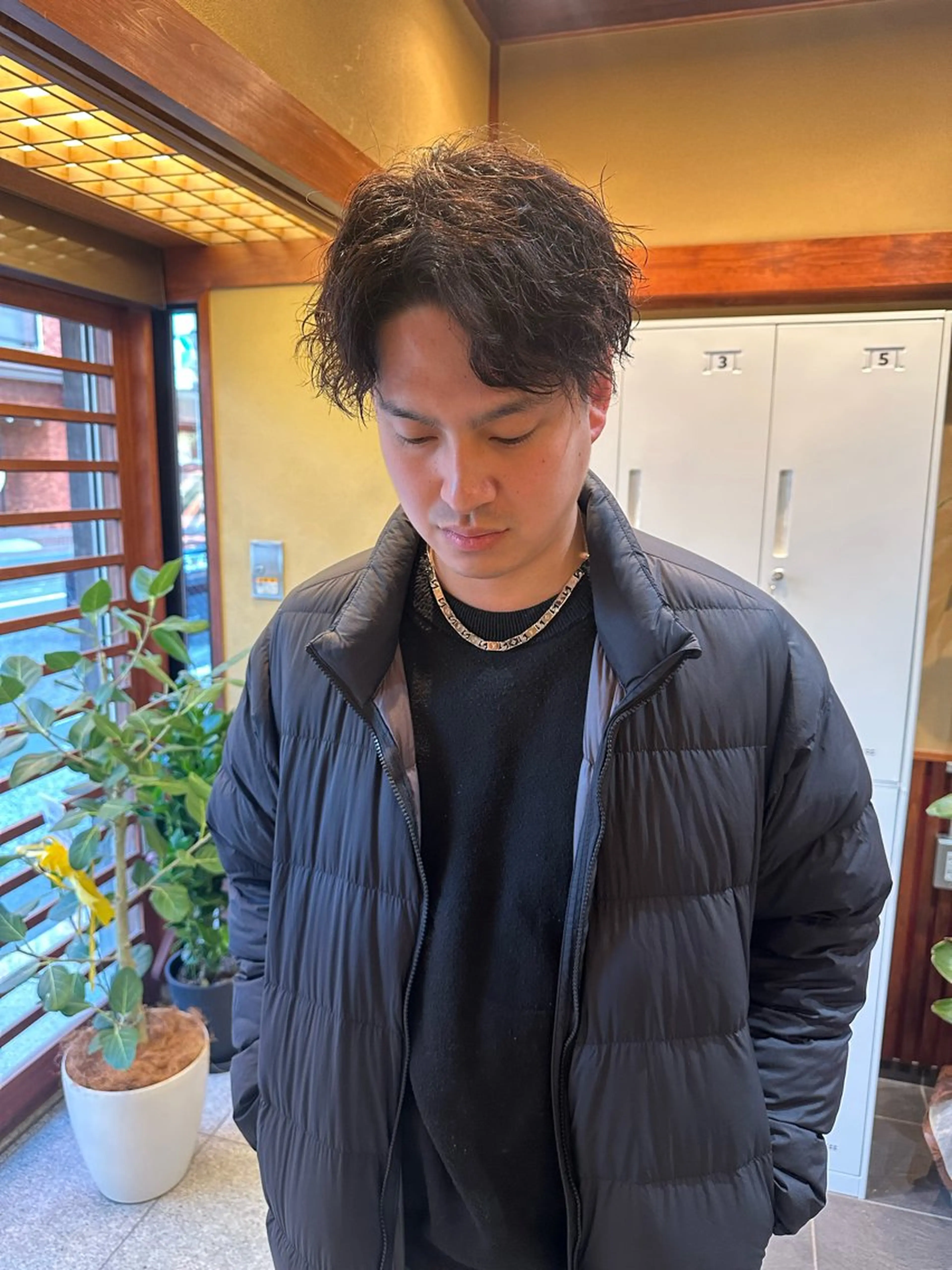 メンズ パーマ指名No. 1 磯飛⭐️慎之介のヘアスタイル