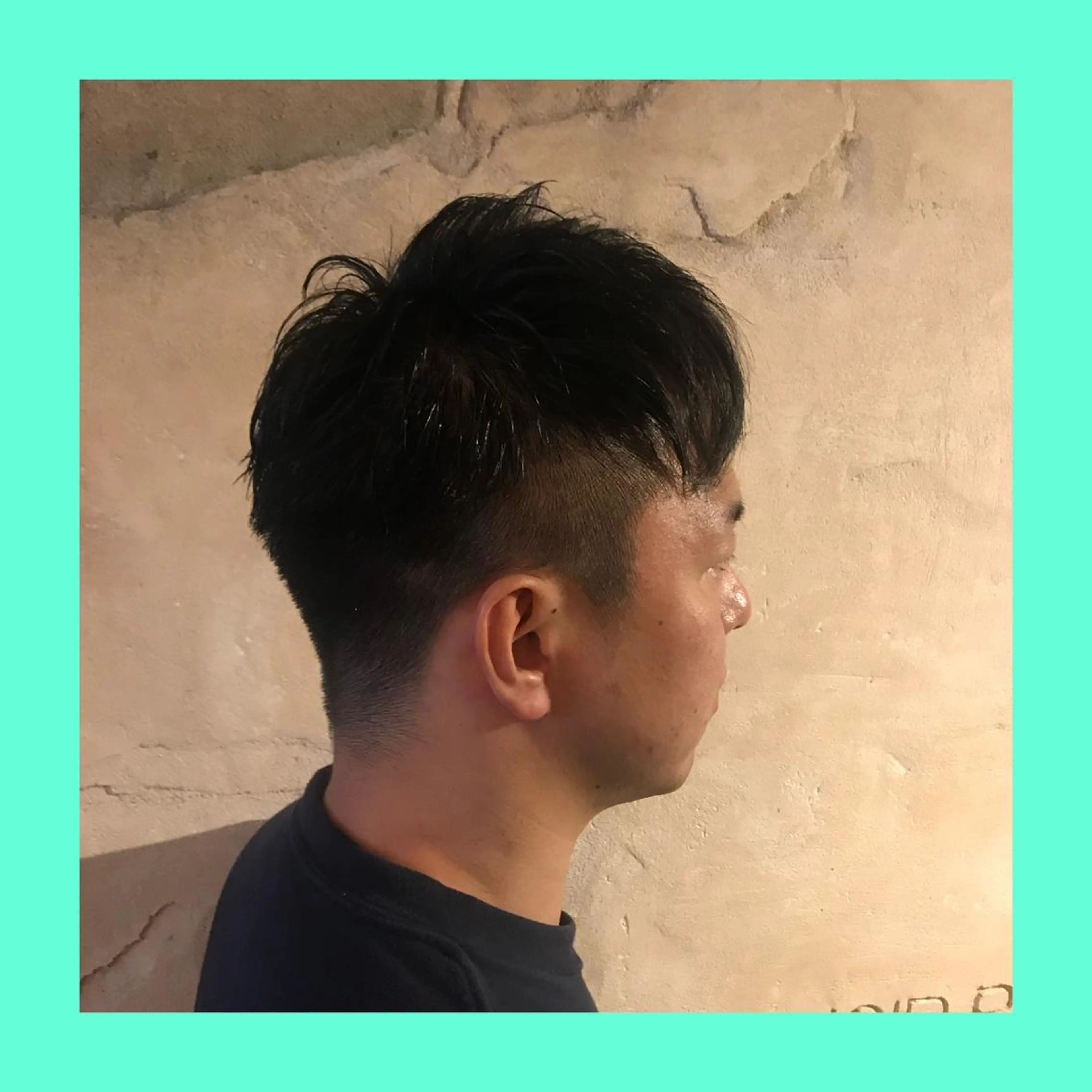 ショート メンズ フェードカット ヘアメイクモデル 募集中💛kinoのヘアスタイル