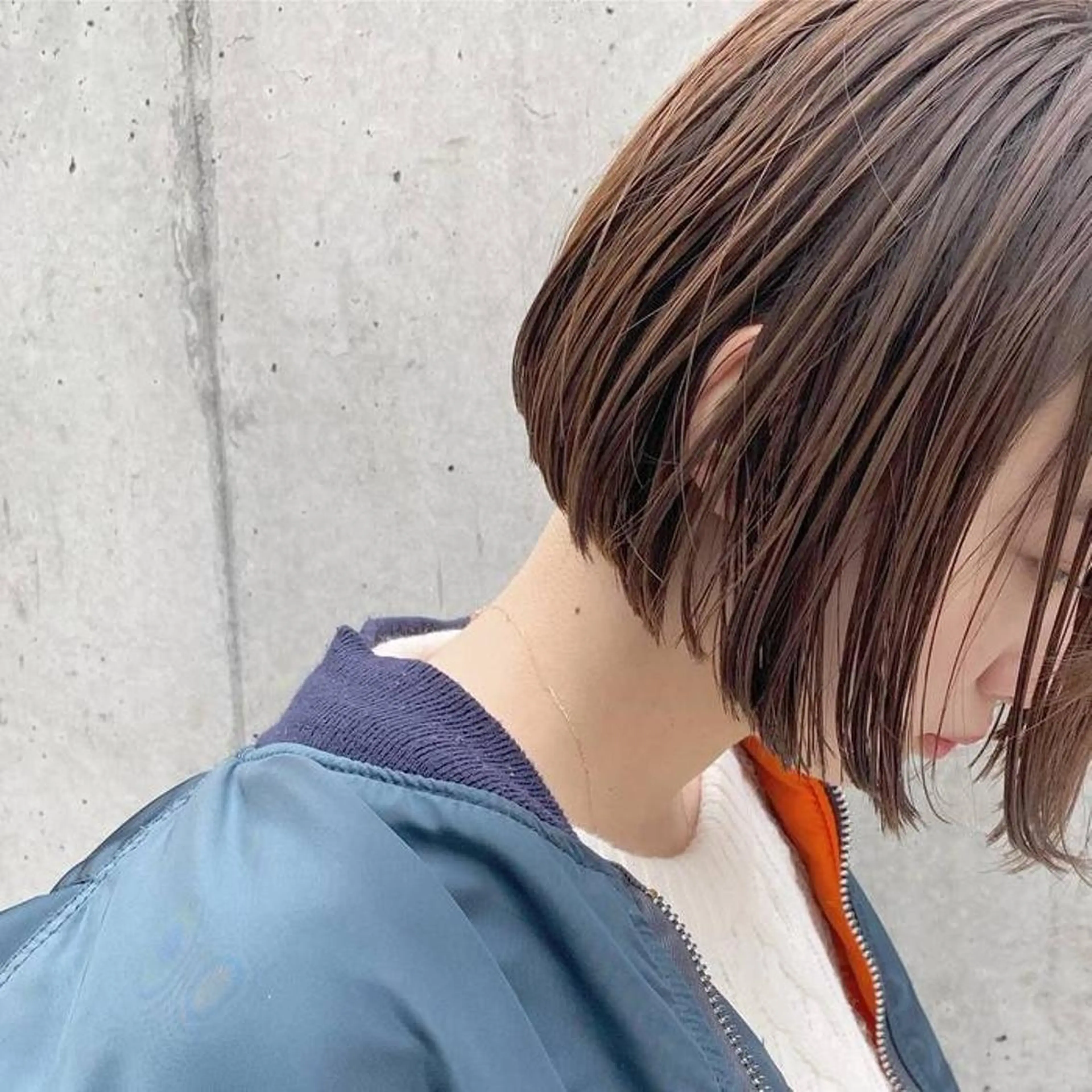 ミディアム ボブ 山下 翔のヘアスタイル