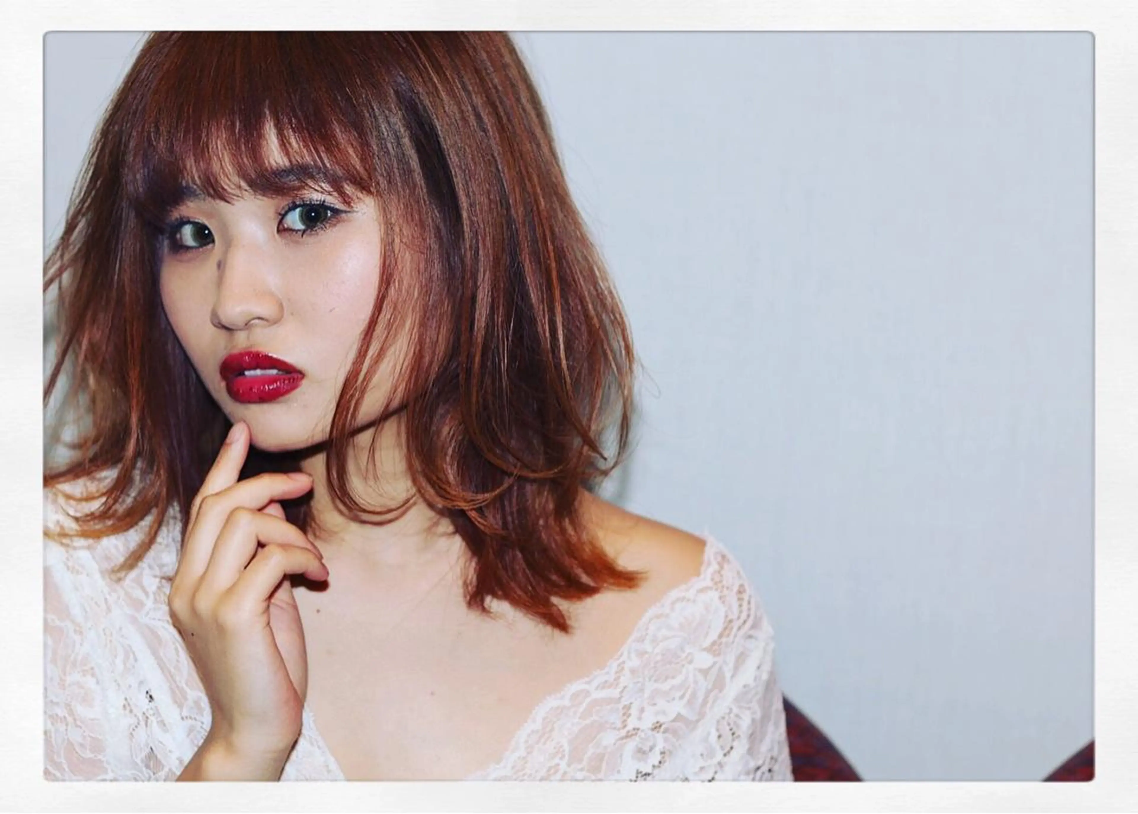 ミディアム graxi'    グラシー所属・ブリーチ/ハイトーン SERINAのヘアスタイル