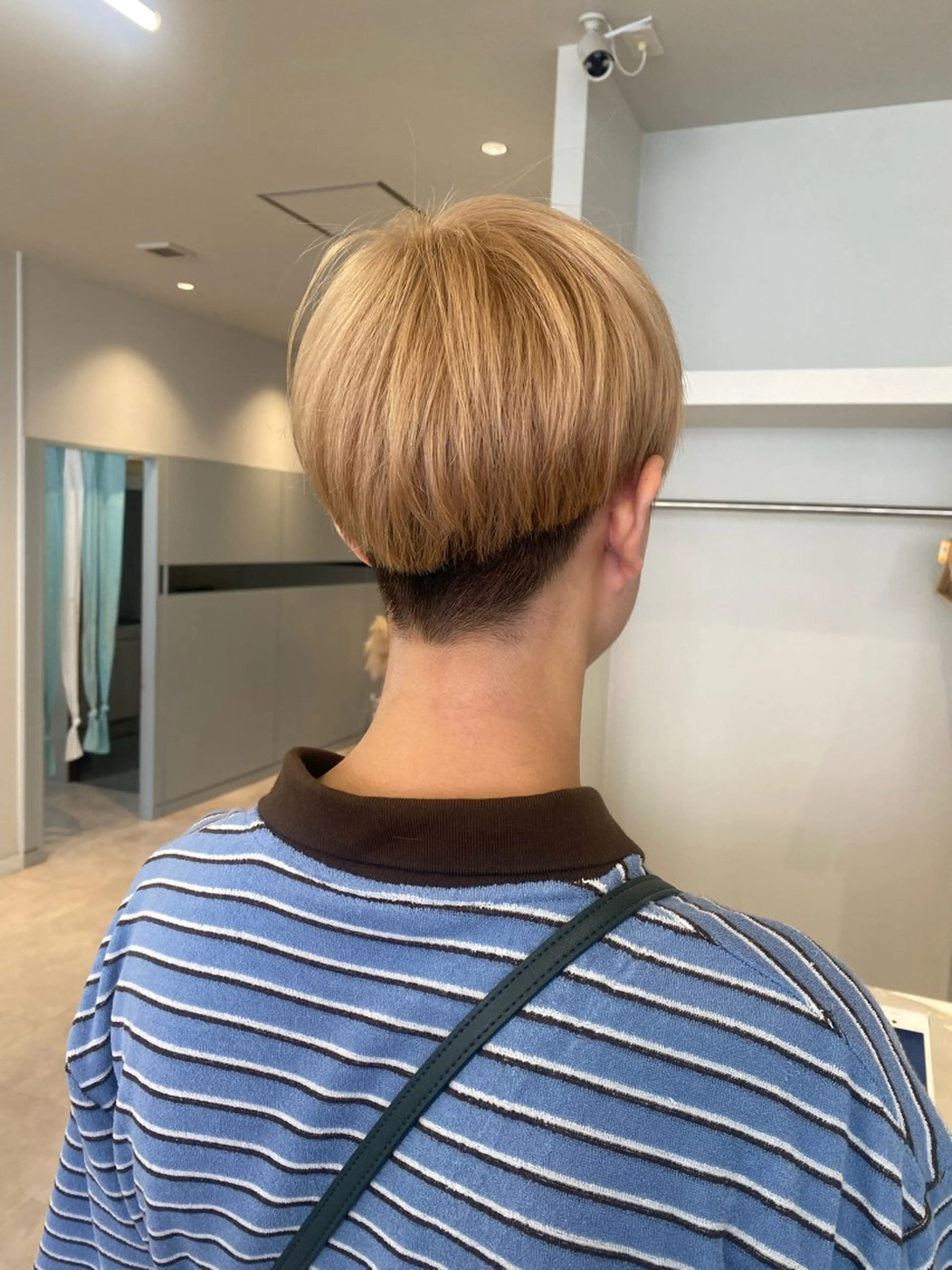 ショート メンズ メンズブリーチ カット ヘアカラー 🫧暖色系カ ラー/斎藤奈々🫧のヘアスタイル
