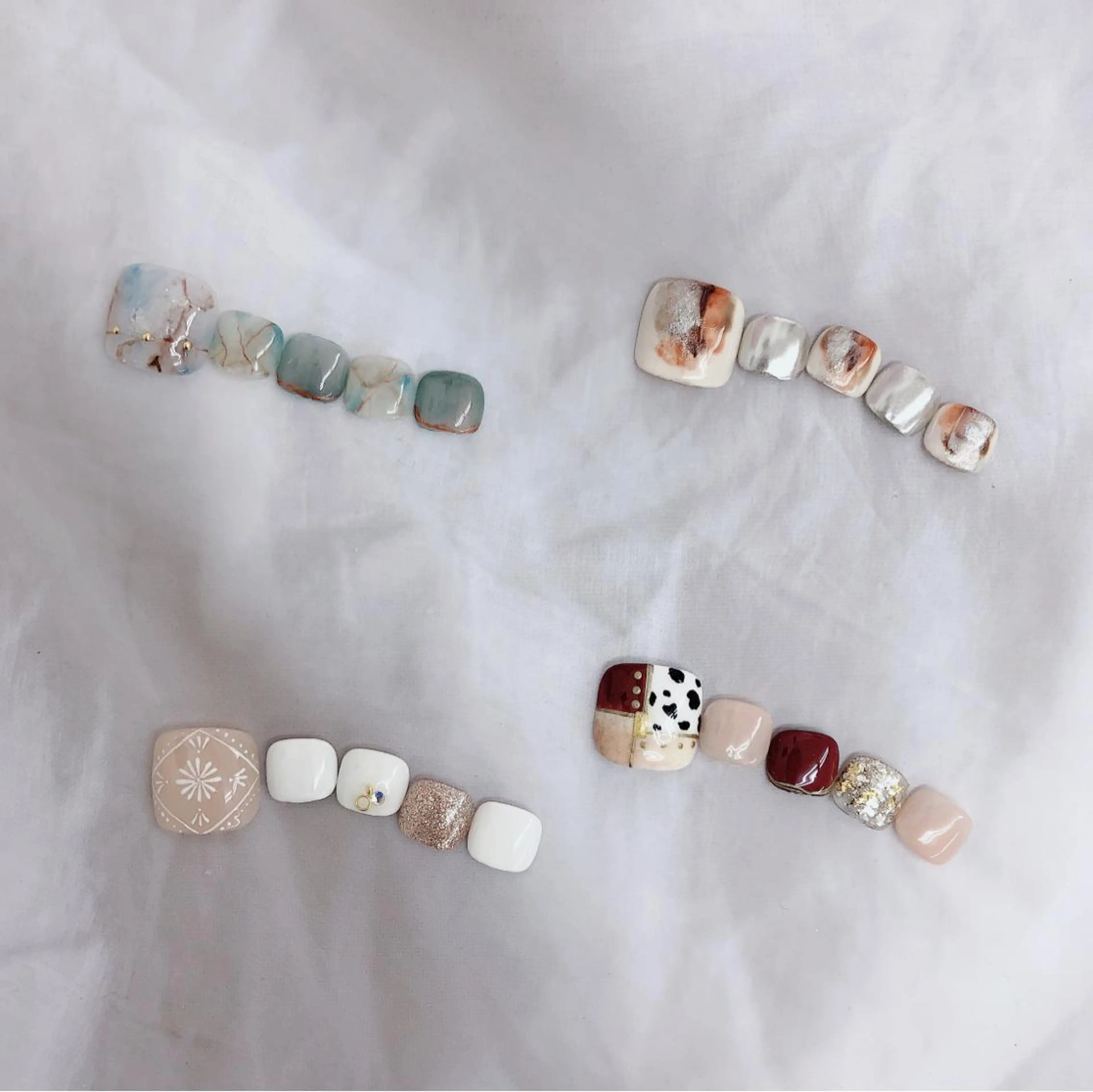 ネイル フットネイル フットネイル Maki nailsalon所属・マキ ネイルサロンのネイルデザイン