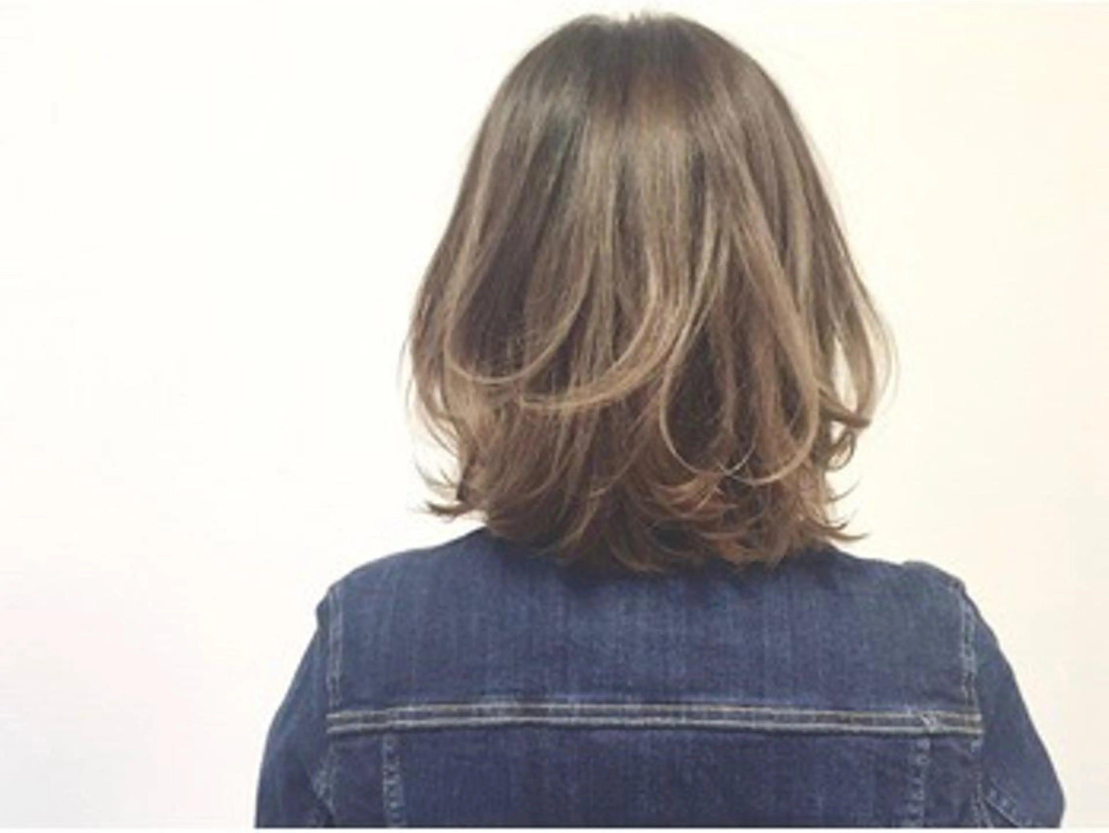 セミロング the BRIDGE hair salonのヘアスタイル
