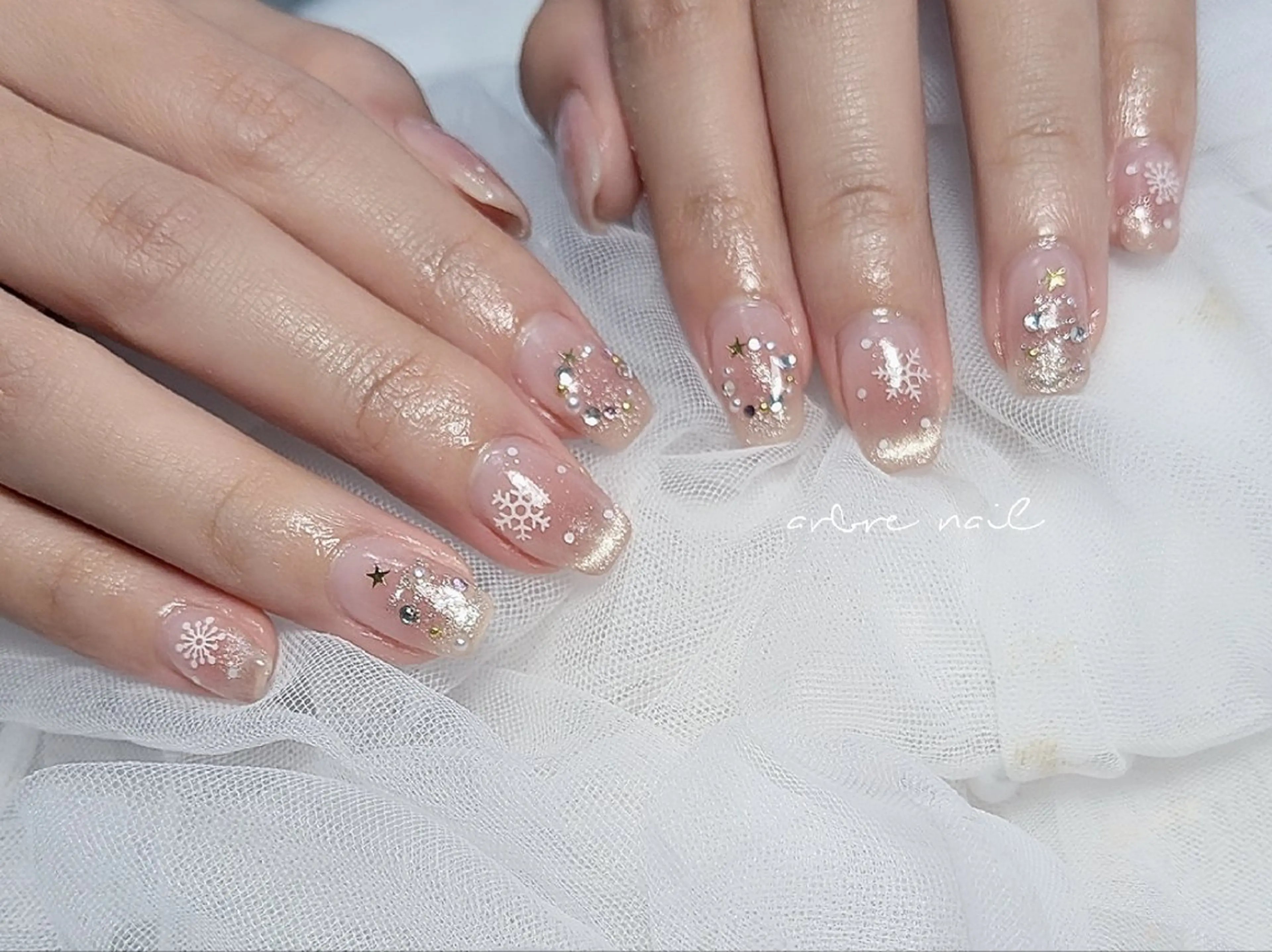 ネイル ＊arbre nail＊.アーブルネイル所属・✯.。 arbre  nail 。✯.のネイルデザイン