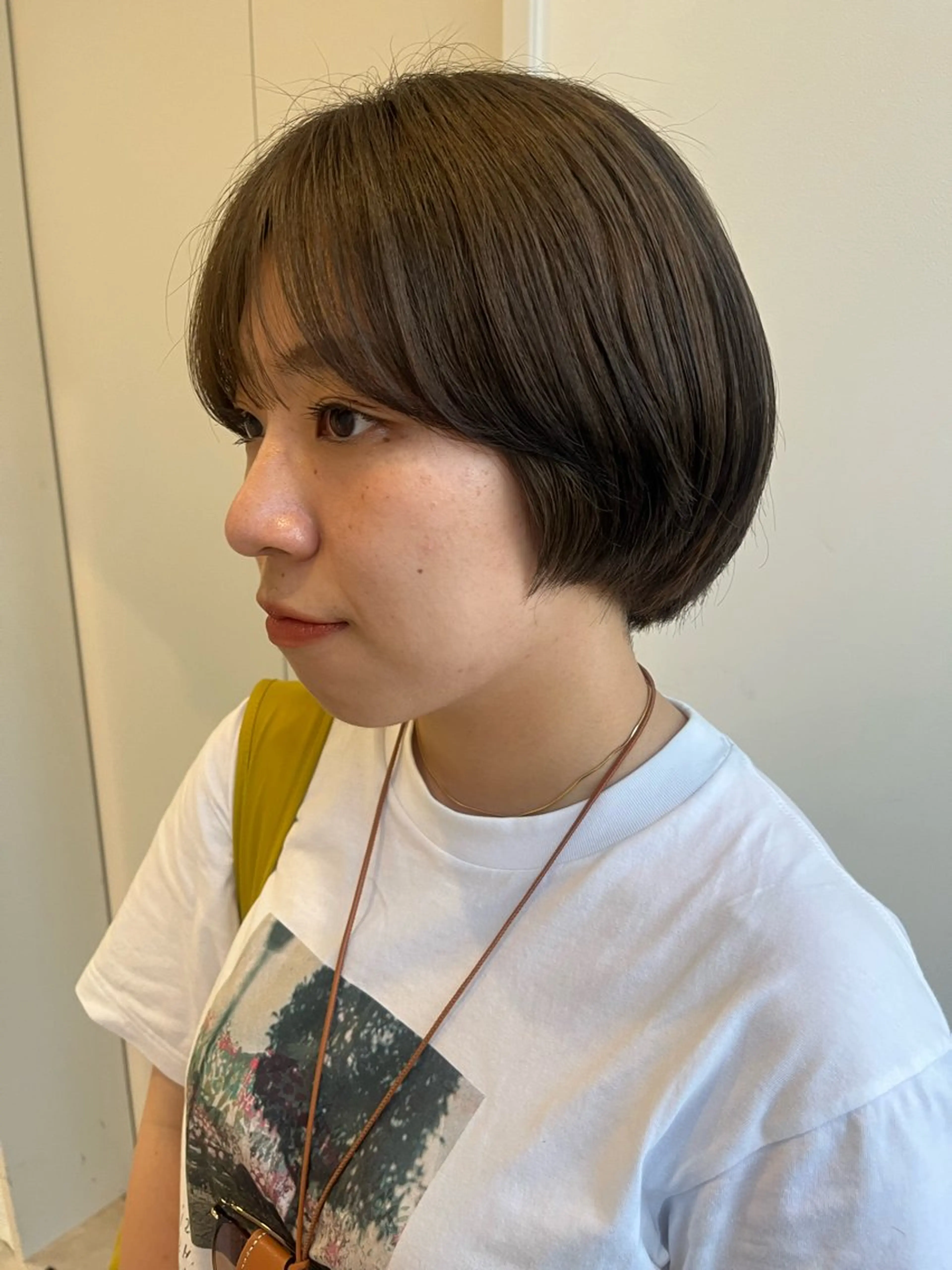 ショート カラー つじしおり／ ショートヘア募集のヘアスタイル