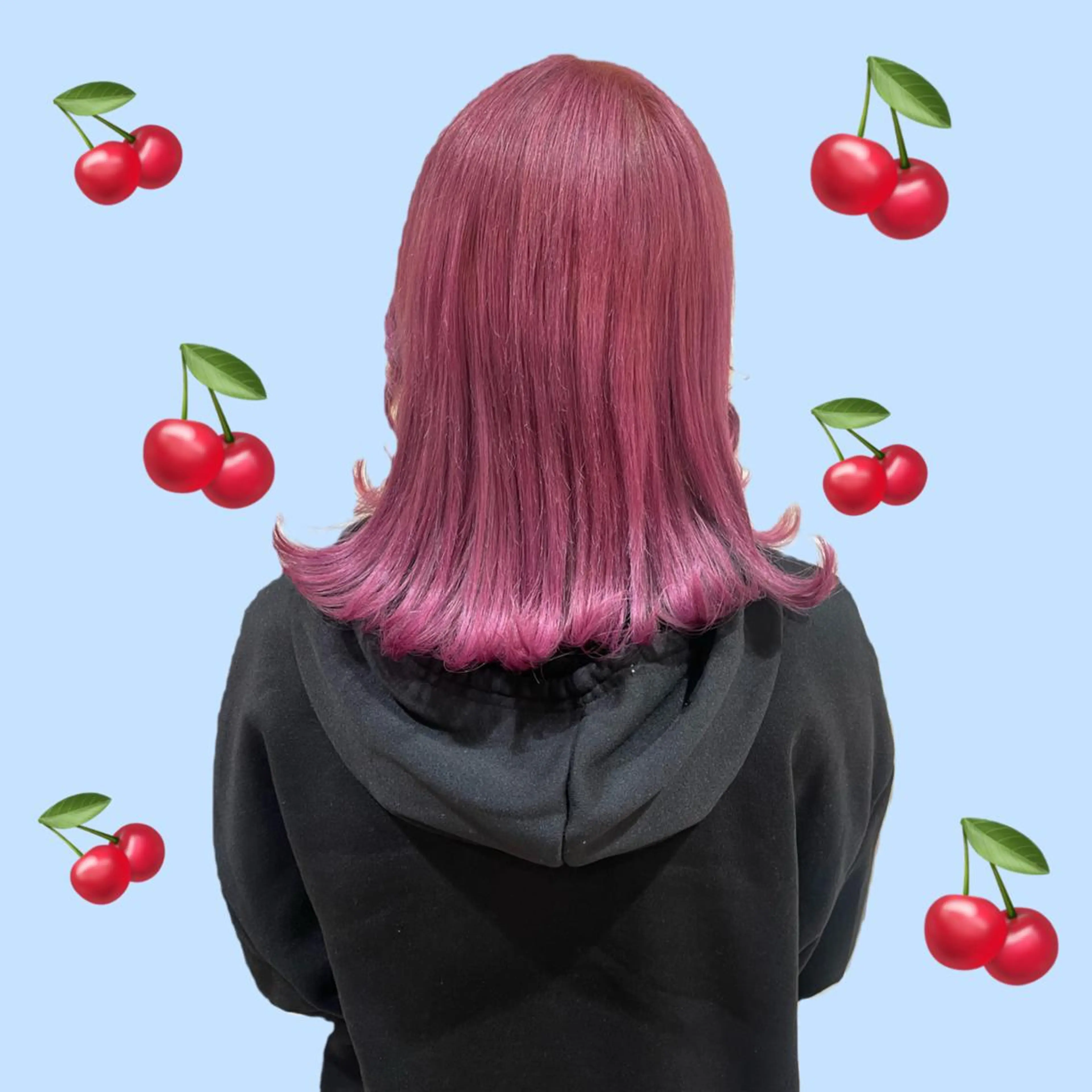 ミディアム カラー ヘアアレンジ ブリーチ デザインカラー エクステ ヘアカラー 🦄ブリーチ💜エク ステ💜MIU🦄のヘアスタイル