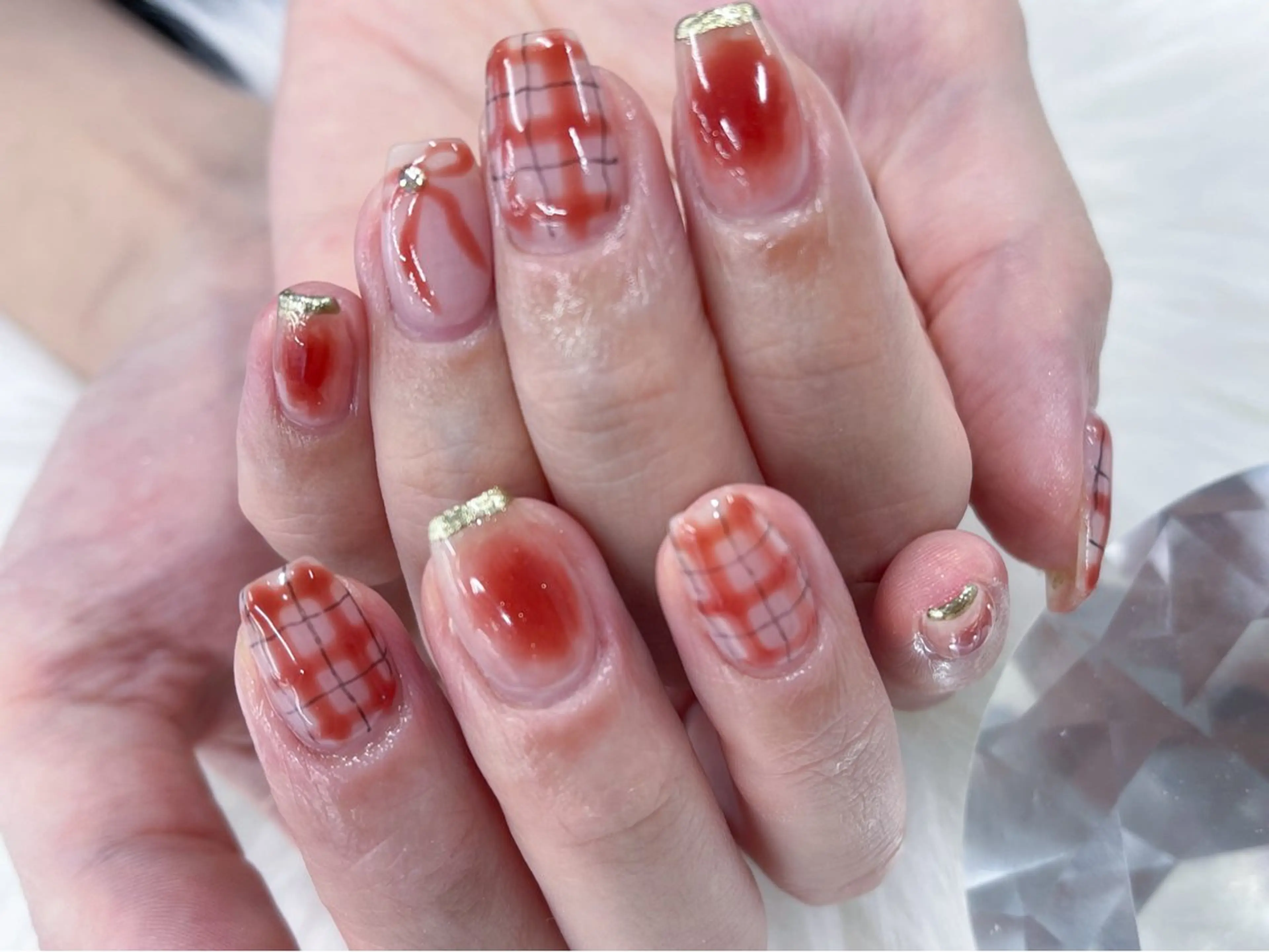 ネイル ハンドネイル Basic本厚木店 𝑨𝒀𝑼✨️のネイルデザイン