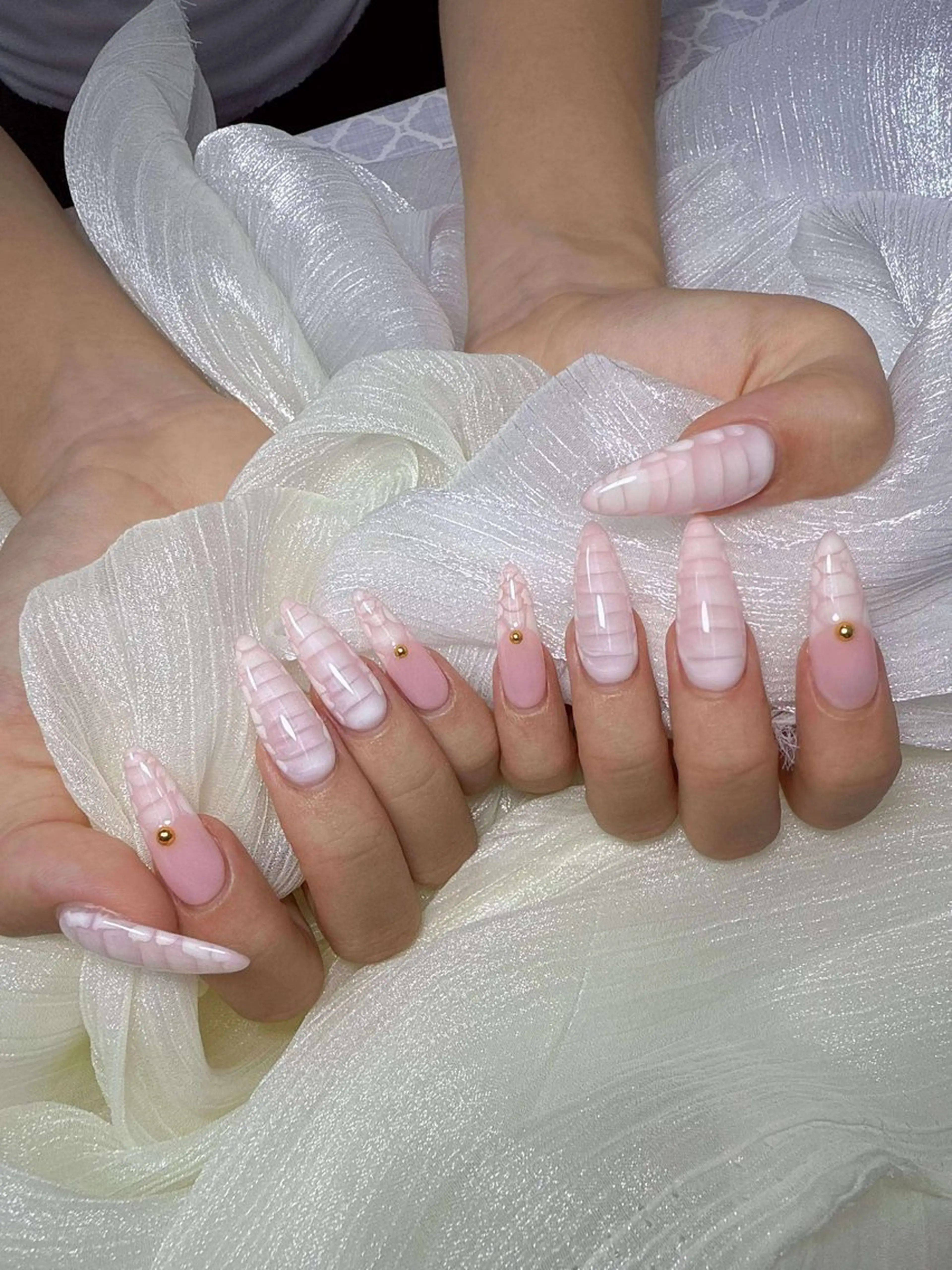 ネイル 長さ出し ジェルネイル スカルプネイル ネイルチップ Mei Meiのネイルデザイン