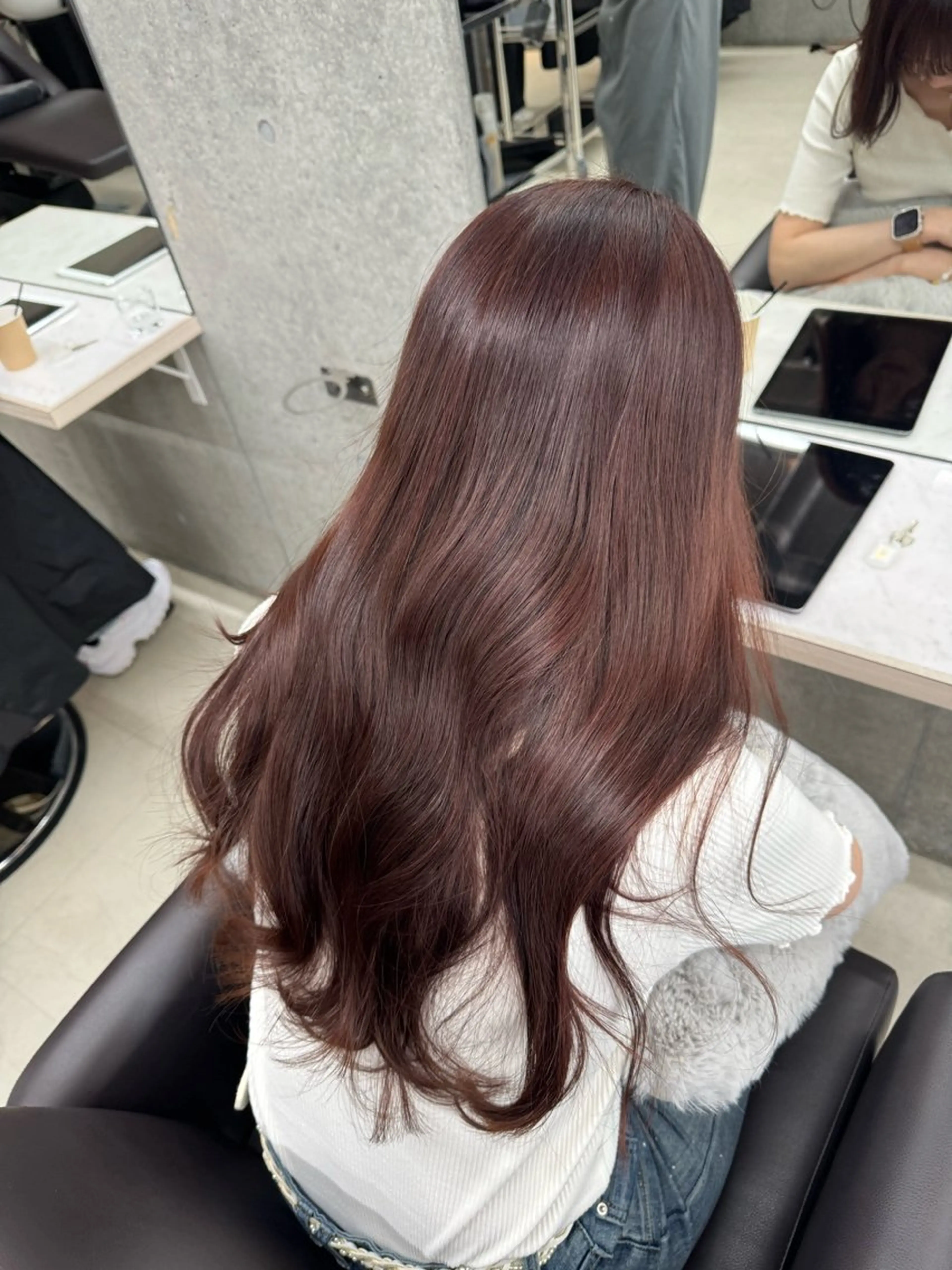 ロング カラー うる艶ヘア♡韓国好き 透明感　shotaのヘアスタイル