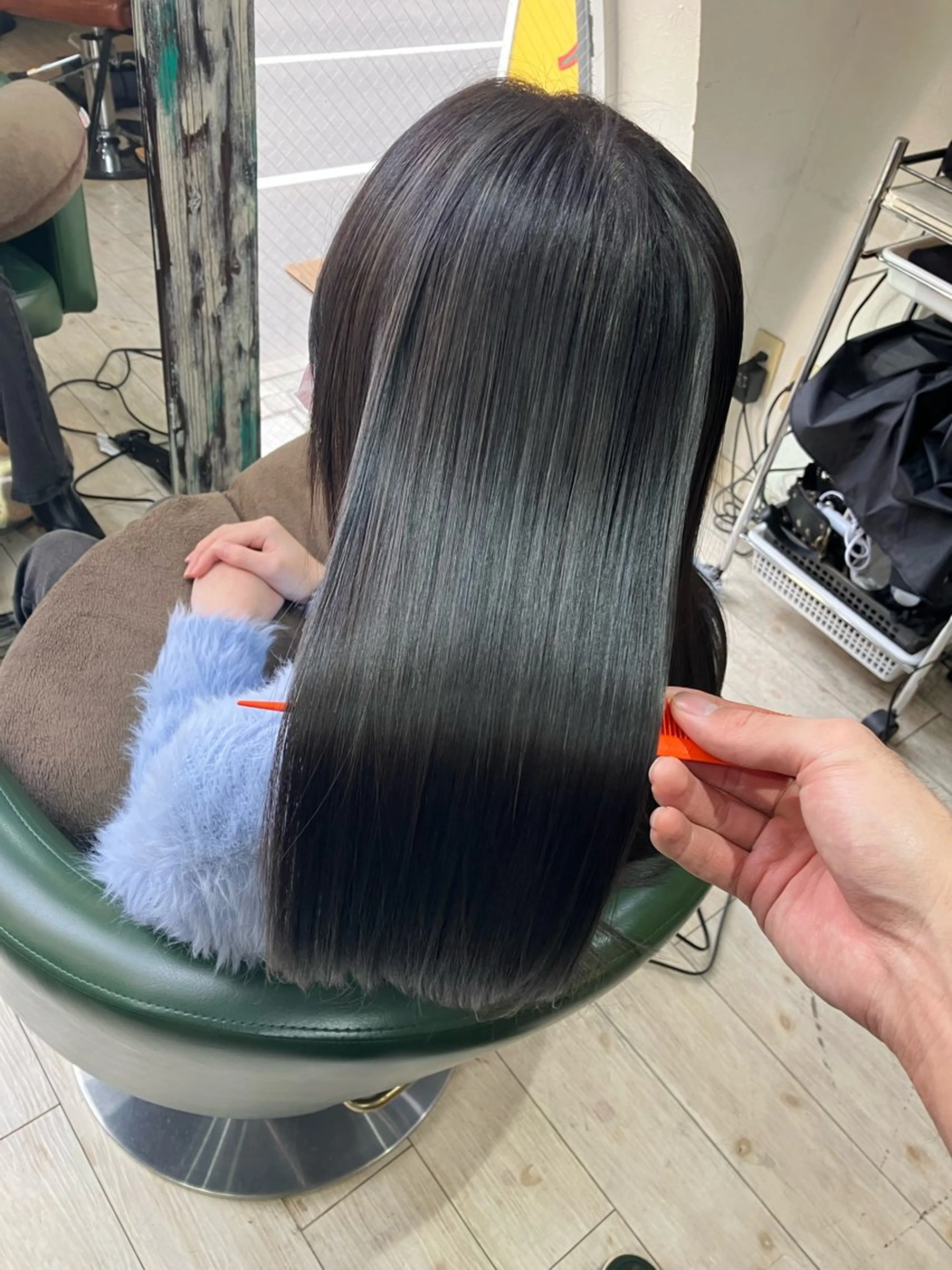 ロング カラー 髪質改善 ヘアカラー トリートメント 🍀髪質改善、カラー TAICHI🍀のヘアスタイル