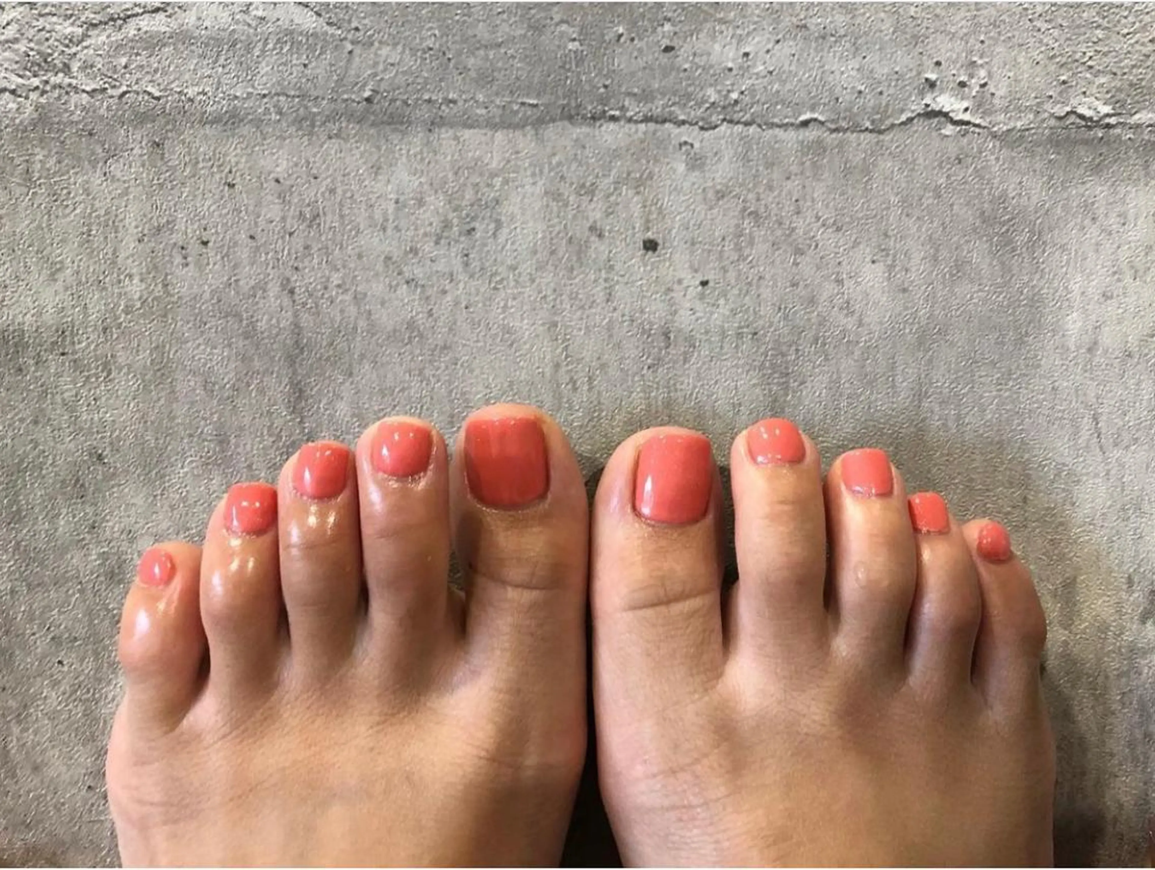 ネイル フットネイル ワンカラーネイル casita（カシータ）所属・thrush nailsのネイルデザイン