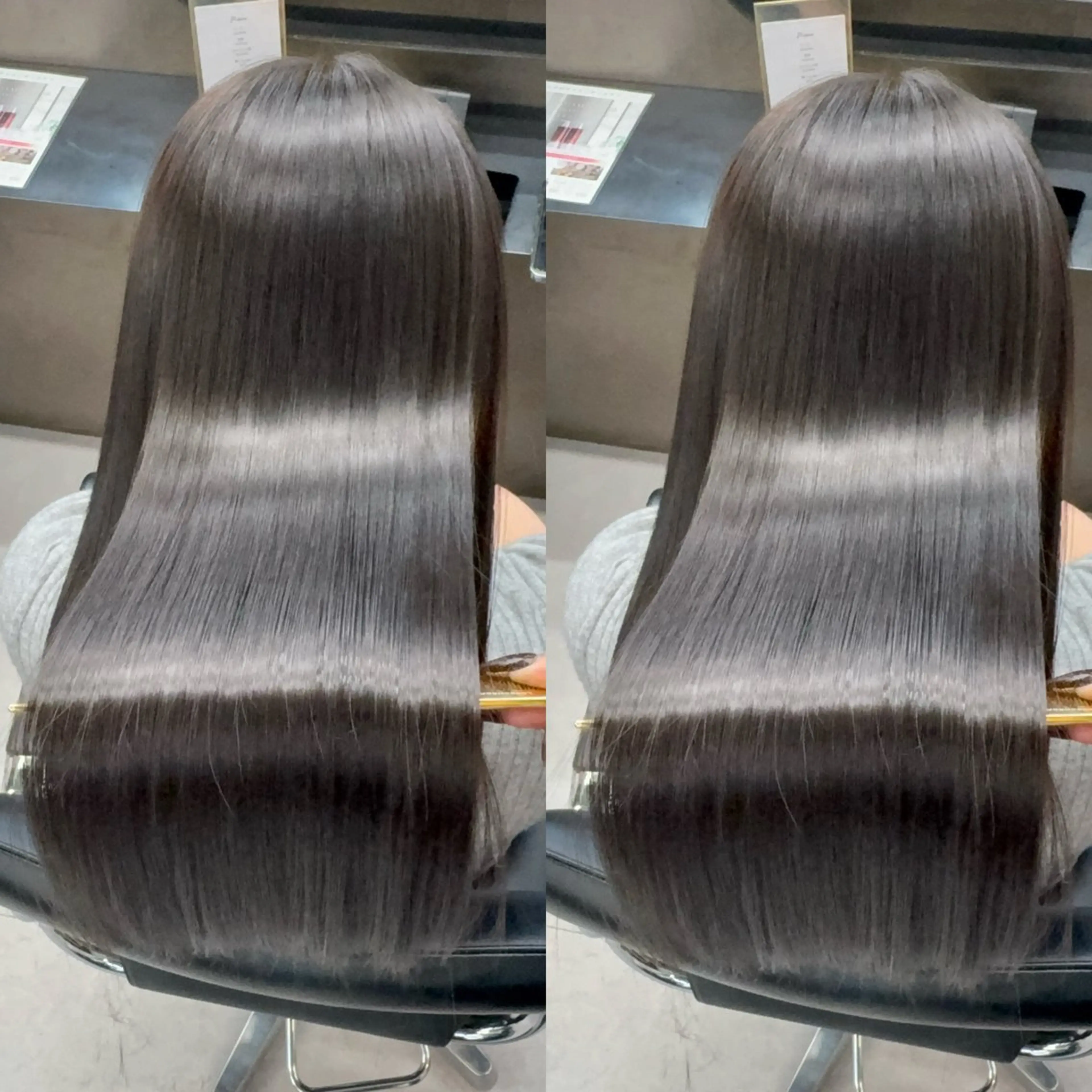 ロング カット ヘアカラー トリートメント 新宿No.1艶髪矯正 美艶カラー/FUKAのヘアスタイル