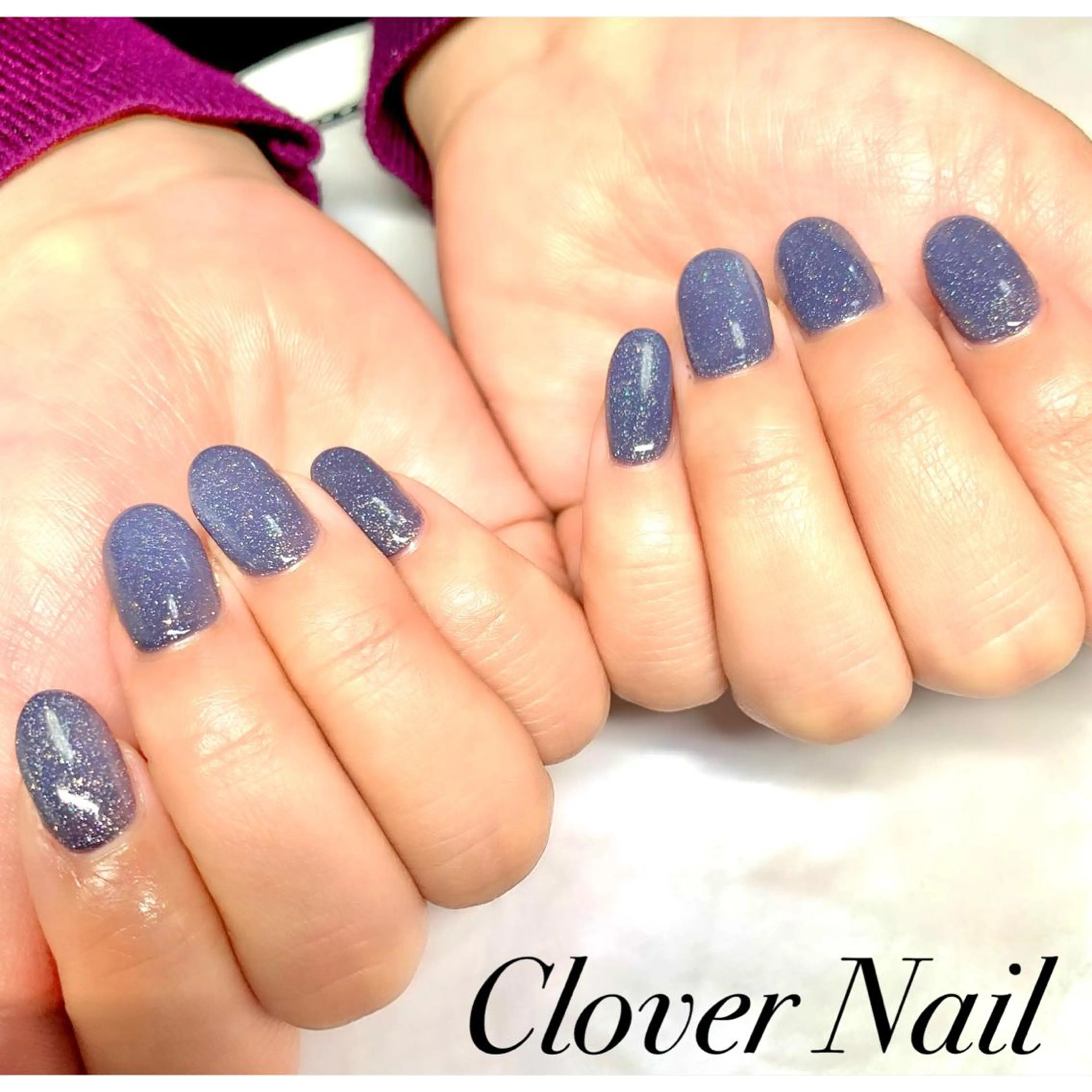 ネイル フットネイル ジェルネイル マグネットネイル ニュアンスネイル パラジェル clover nailのネイルデザイン
