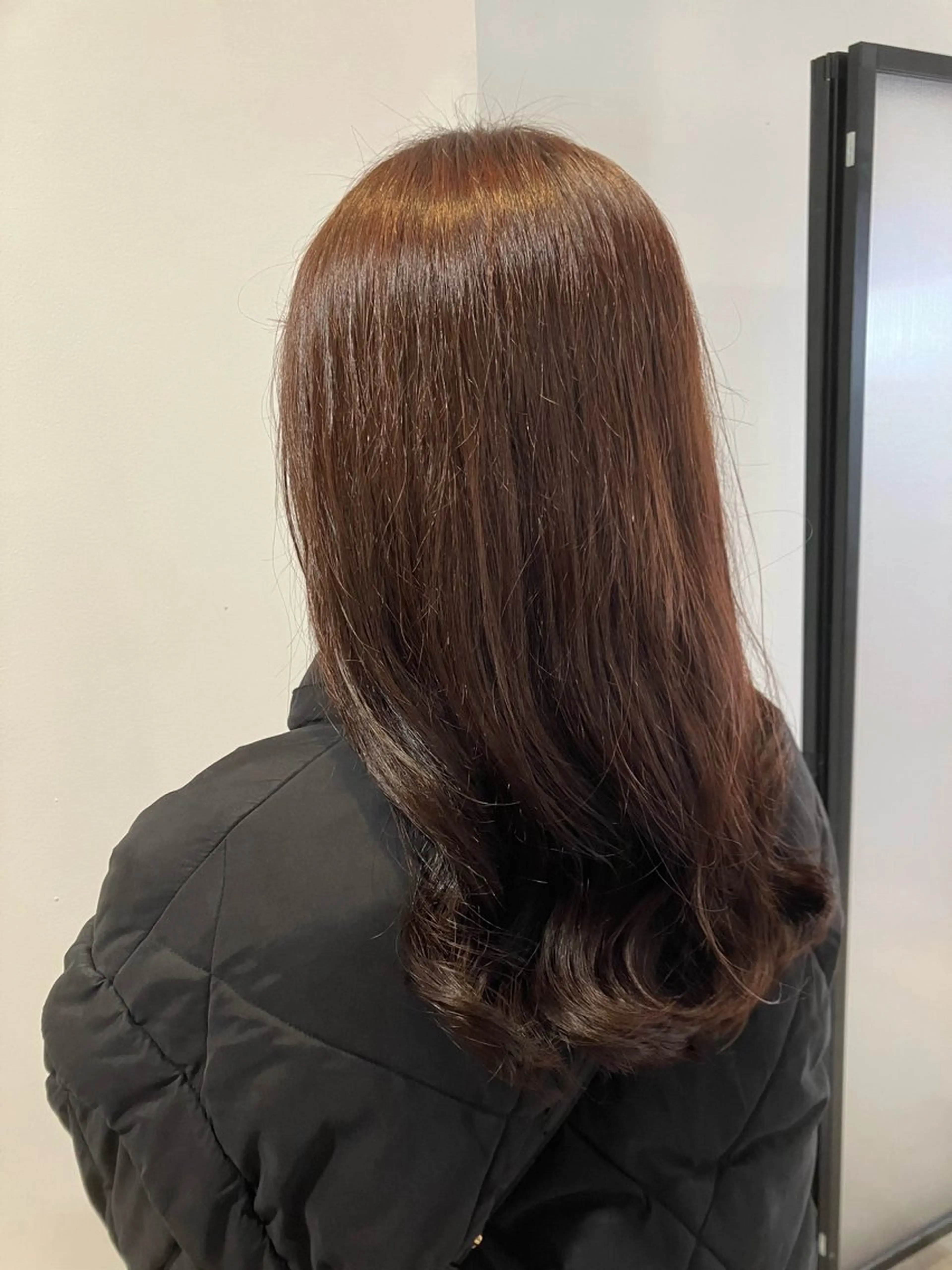 ロング カラー パーマ カット パーマ ニュアンスカラー／ メンズ🌙久住綾香のヘアスタイル