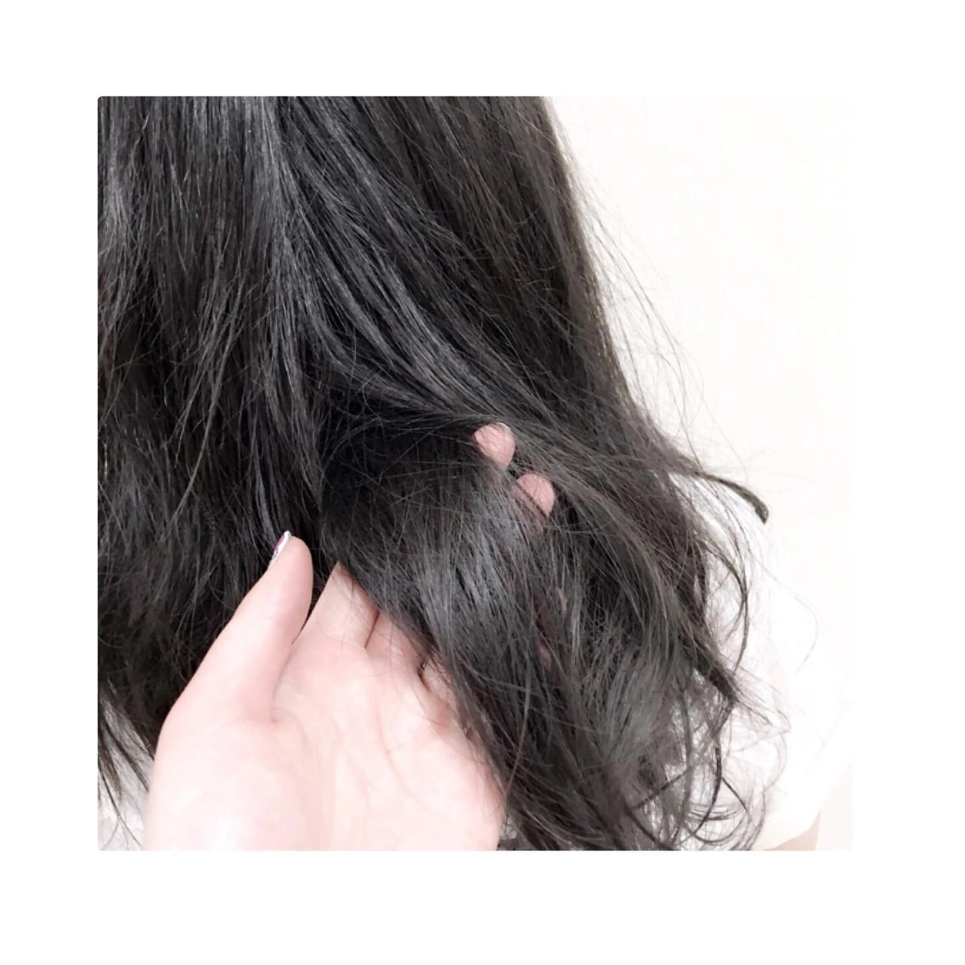 セミロング カラー アディクシーカラー 透明感カラー 【Sweep】おじま のぞみのヘアスタイル