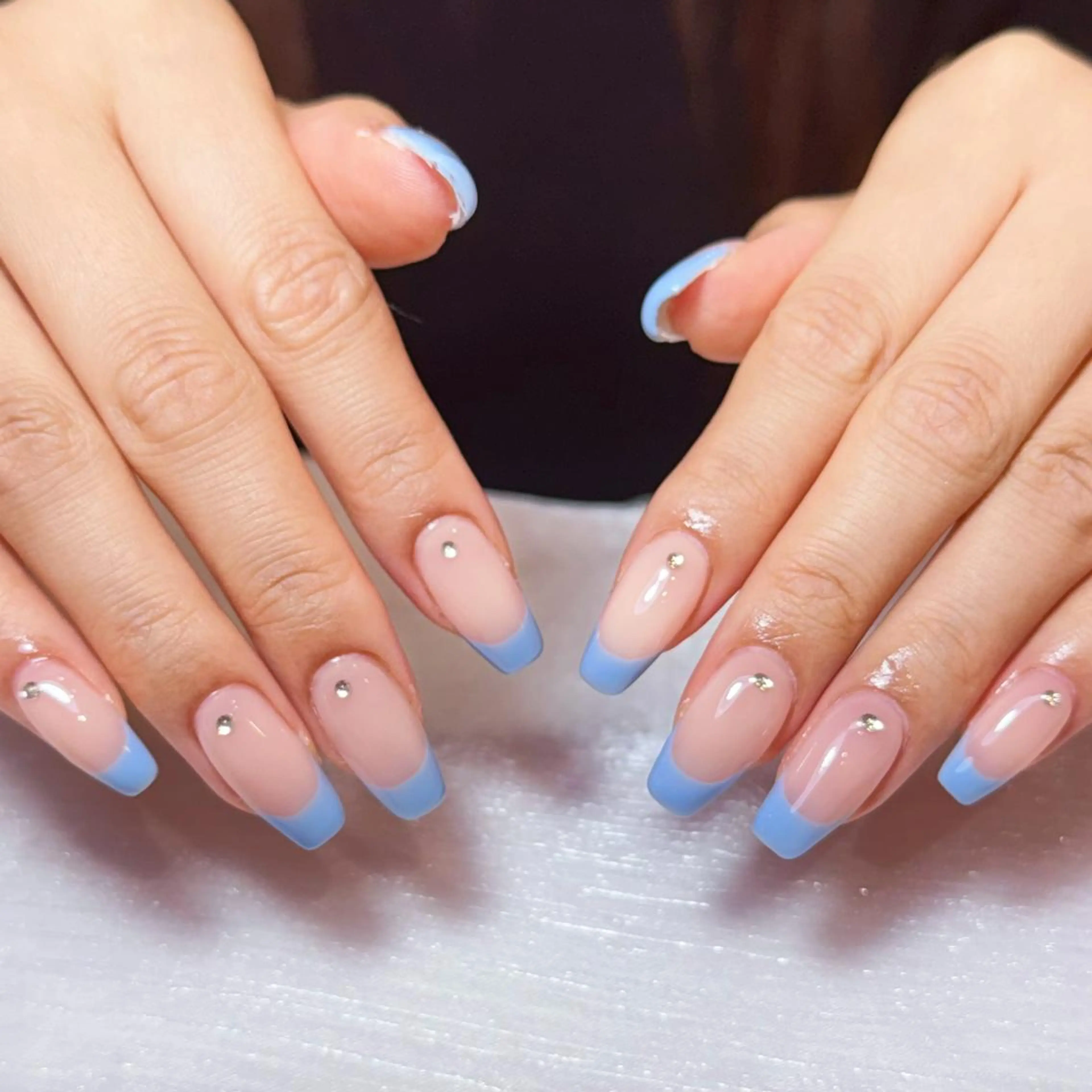 ネイル アートネイル オーロラネイル ガーリー キラキラネイル マグネットネイル ハンドネイル ハンドケア Diamond 🚢のネイルデザイン