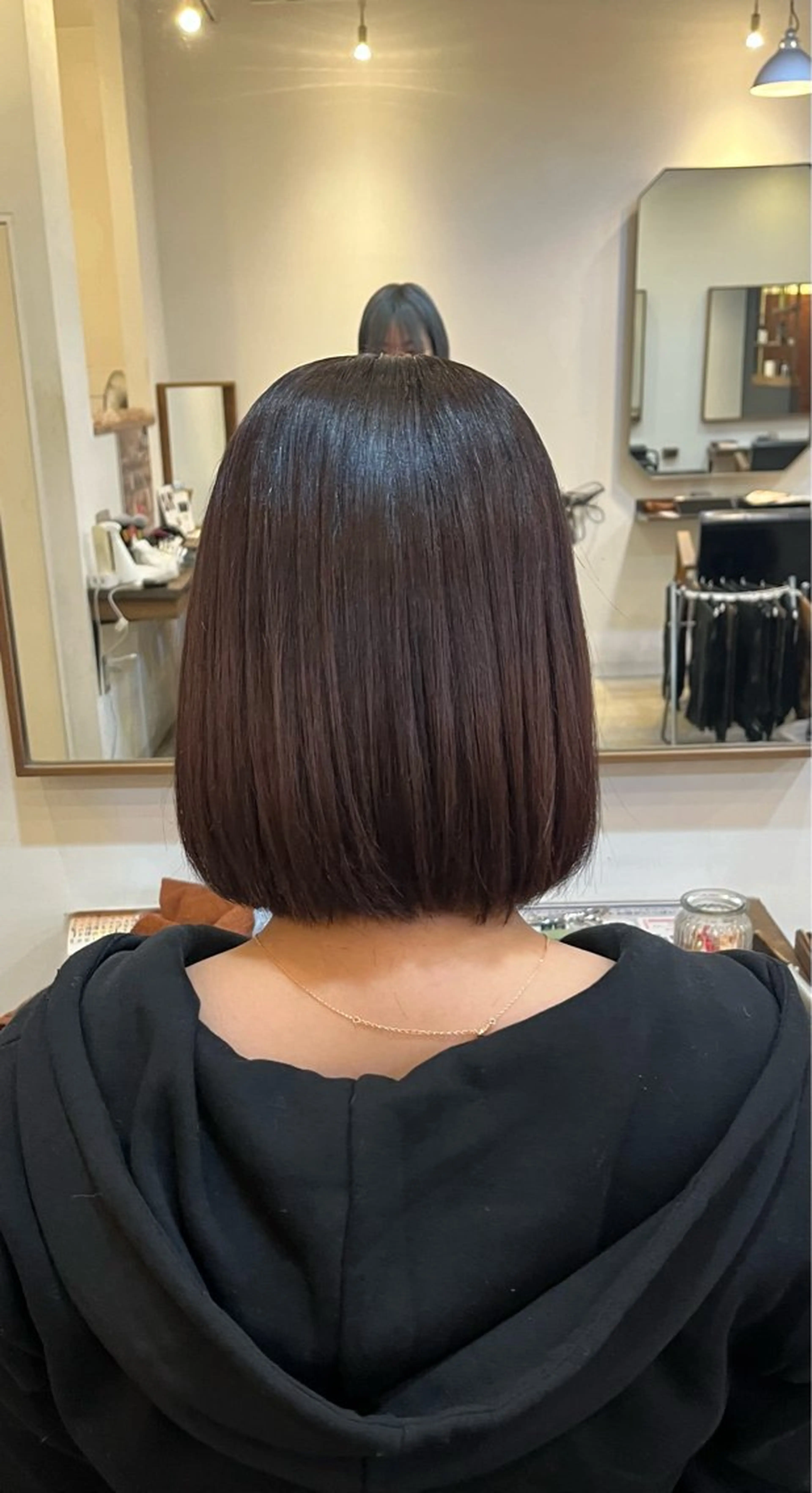 カラー ブリーチ ブラウンカラー ピンクカラー 卒業式のヘアスタイル hair Lanish東松戸店所属・角田 南のヘアスタイル