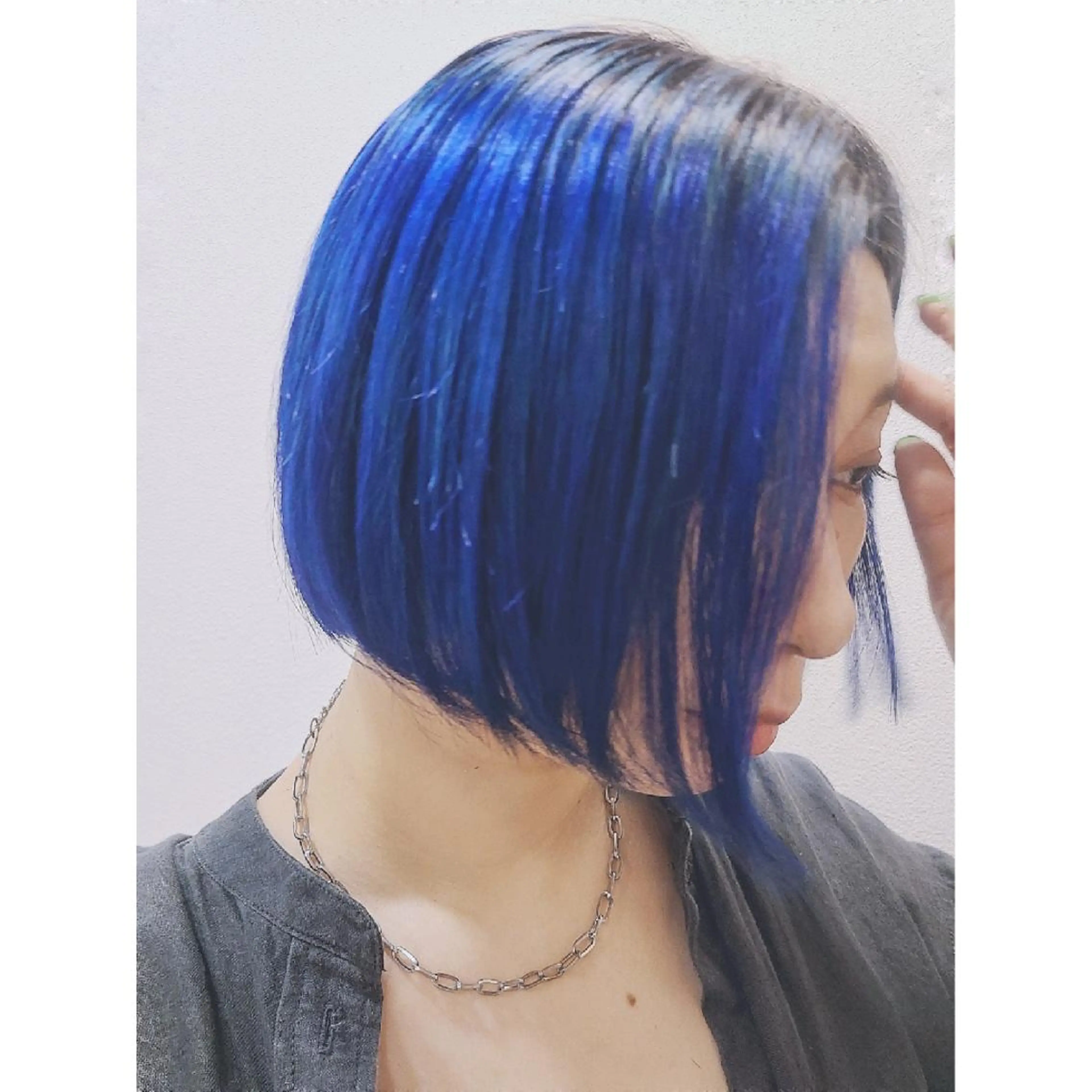 ロング ボブ ロング トリートメント yolo.所属・夜特化型ヘアサロン 𓃱yolo.タナベのヘアスタイル