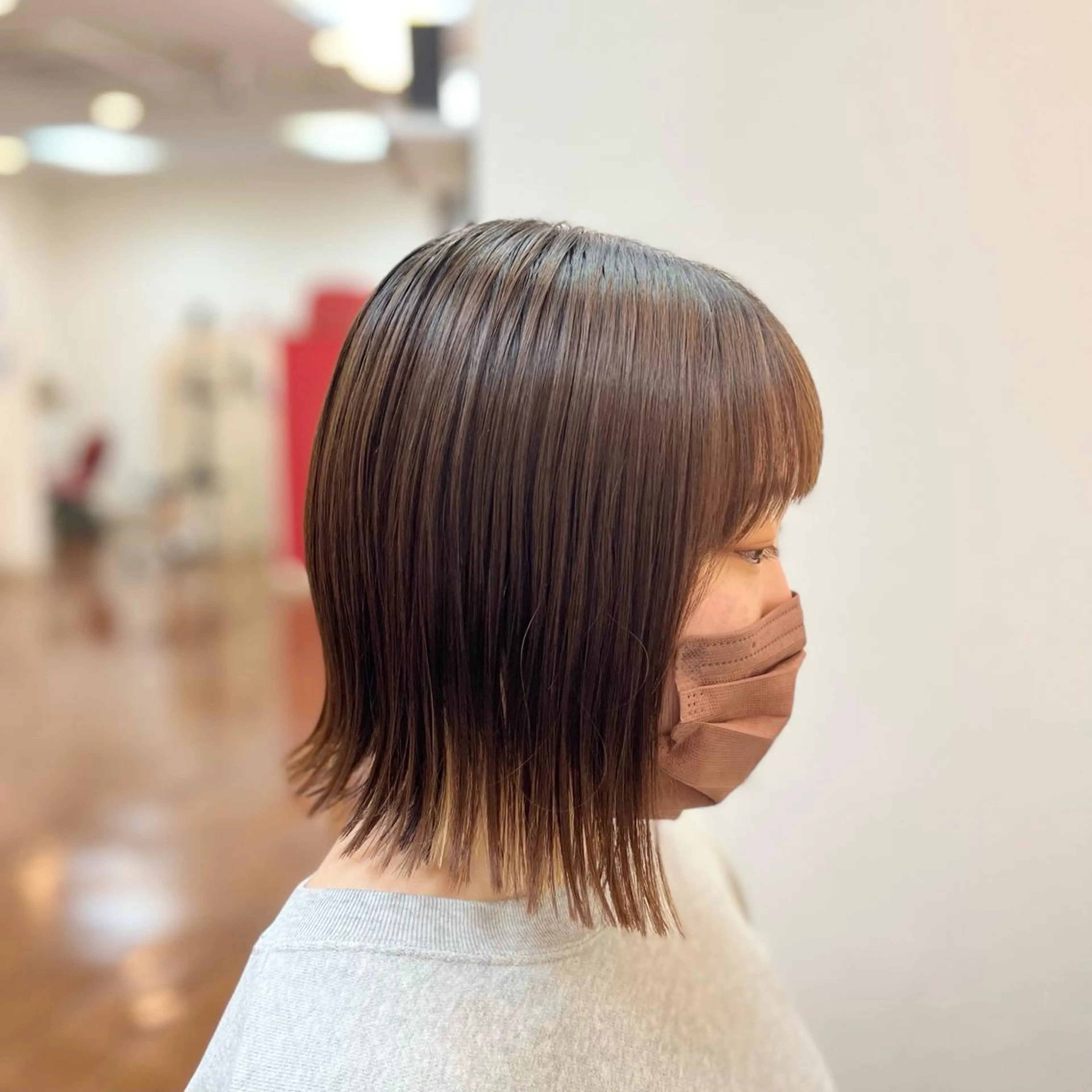 ショート ボブ 外ハネヘア イッツ！登戸店所属・冨田 豊のヘアスタイル