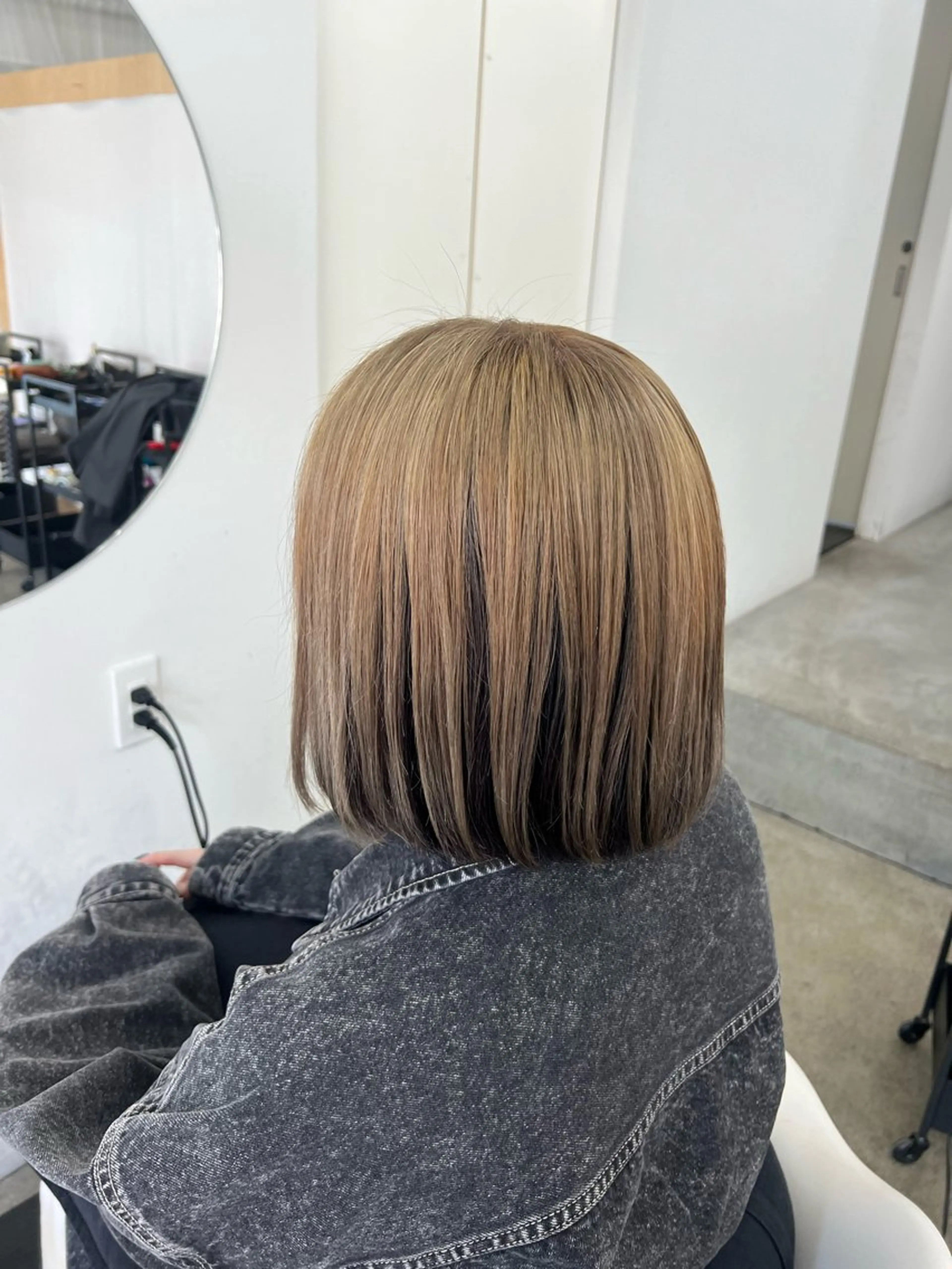 ショート カラー カット ヘアカラー トリートメント build所属・秋山 花音のヘアスタイル