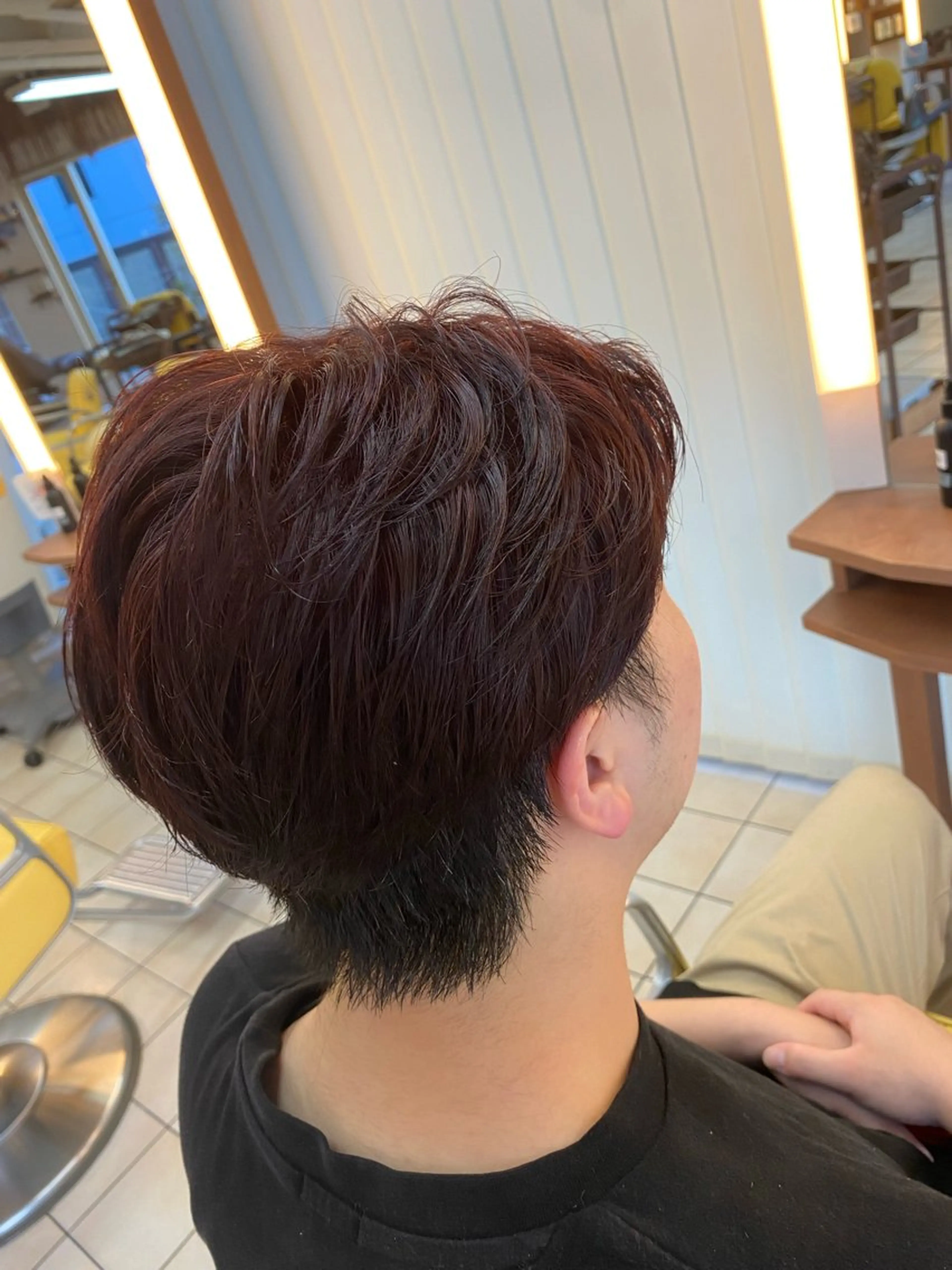 カラー ヘアアレンジ メンズ メンズ特化 エシカル　松原大将のヘアスタイル