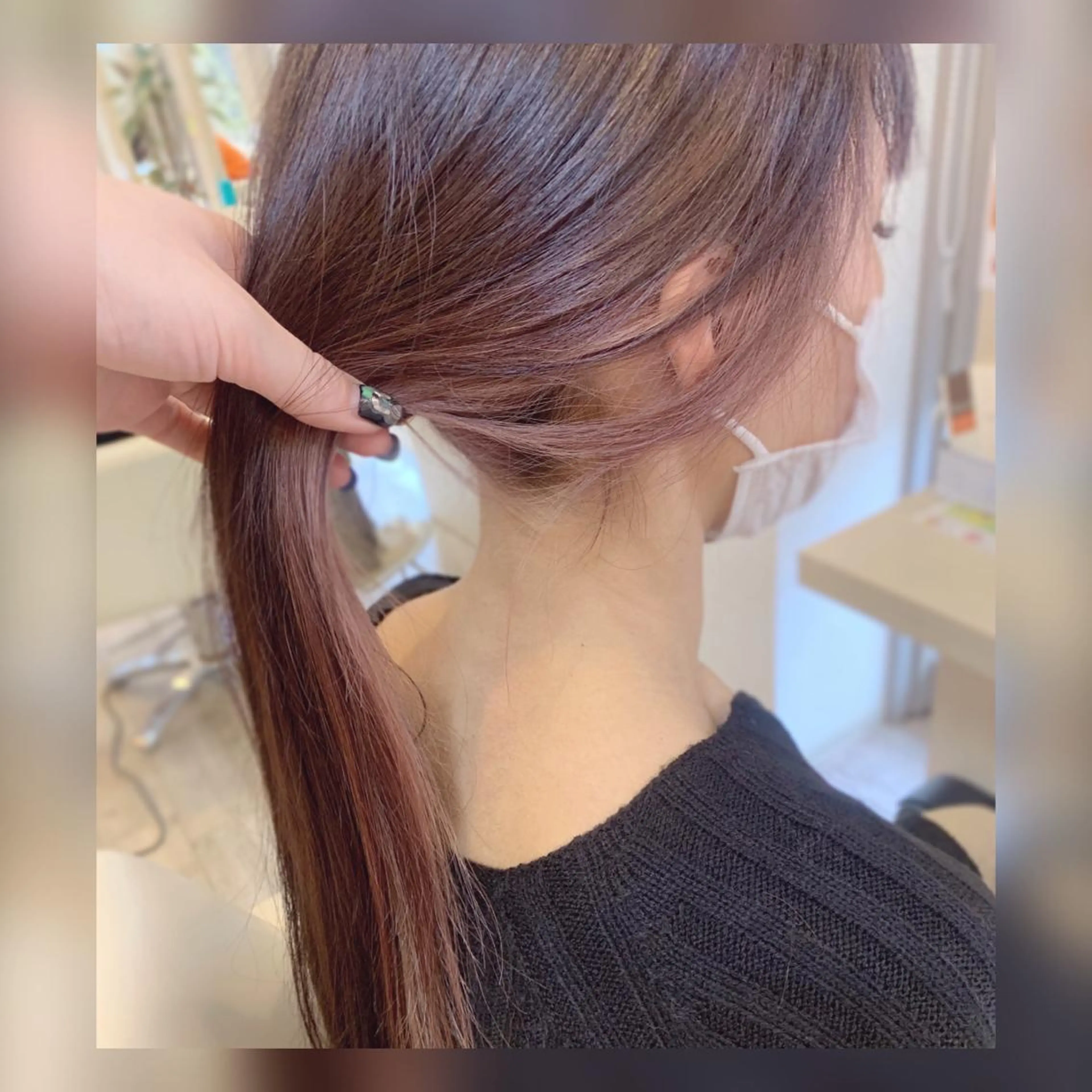 カラー 髪質改善美容室Qin hair所属・【女性限定】 👑hanaのヘアスタイル