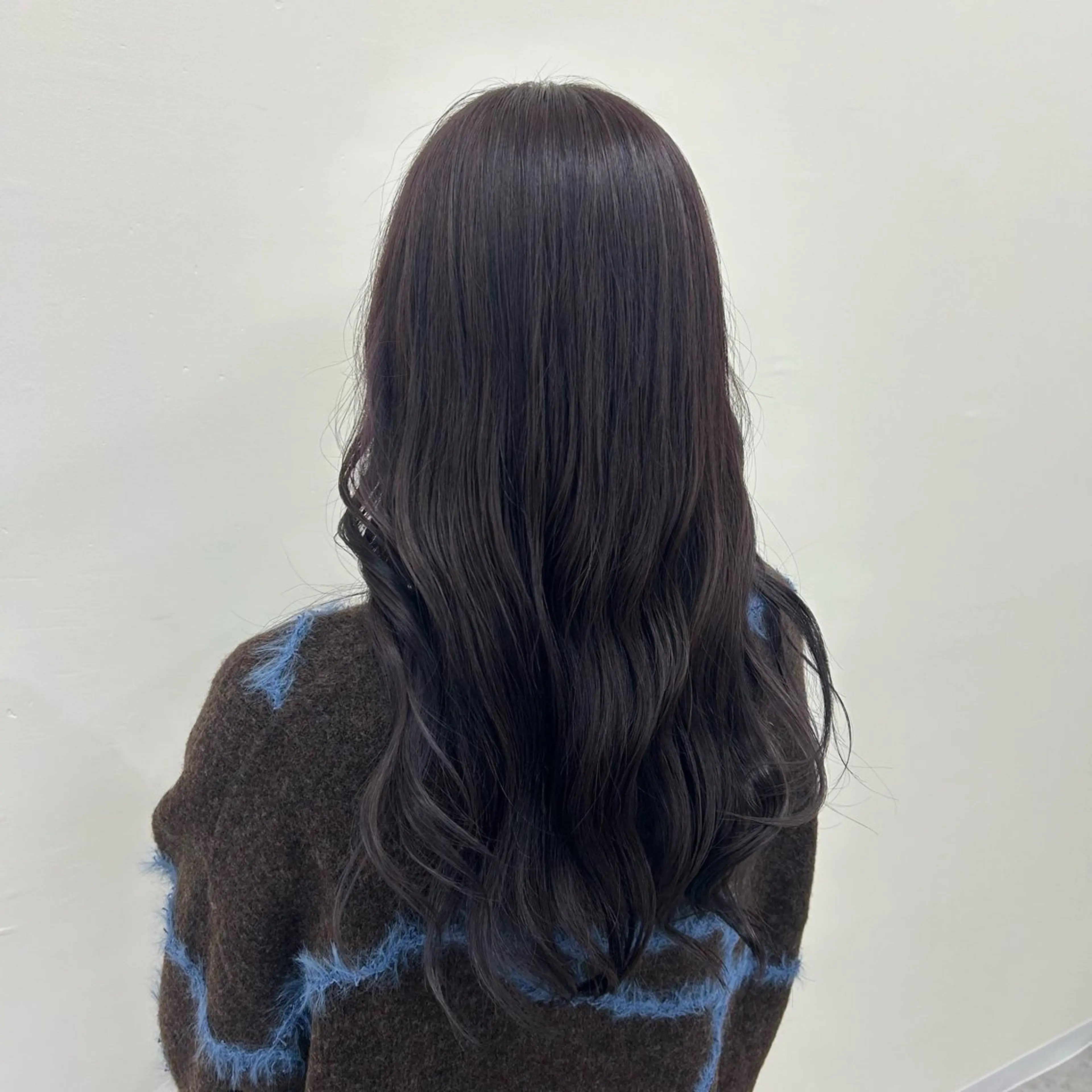 ロング カラー ブリーチ ダブルカラー グレージュ インナーカラー ラベンダーカラー カット ヘアカラー トリートメント カラー/メンズパーマ 岩角昂音のヘアスタイル