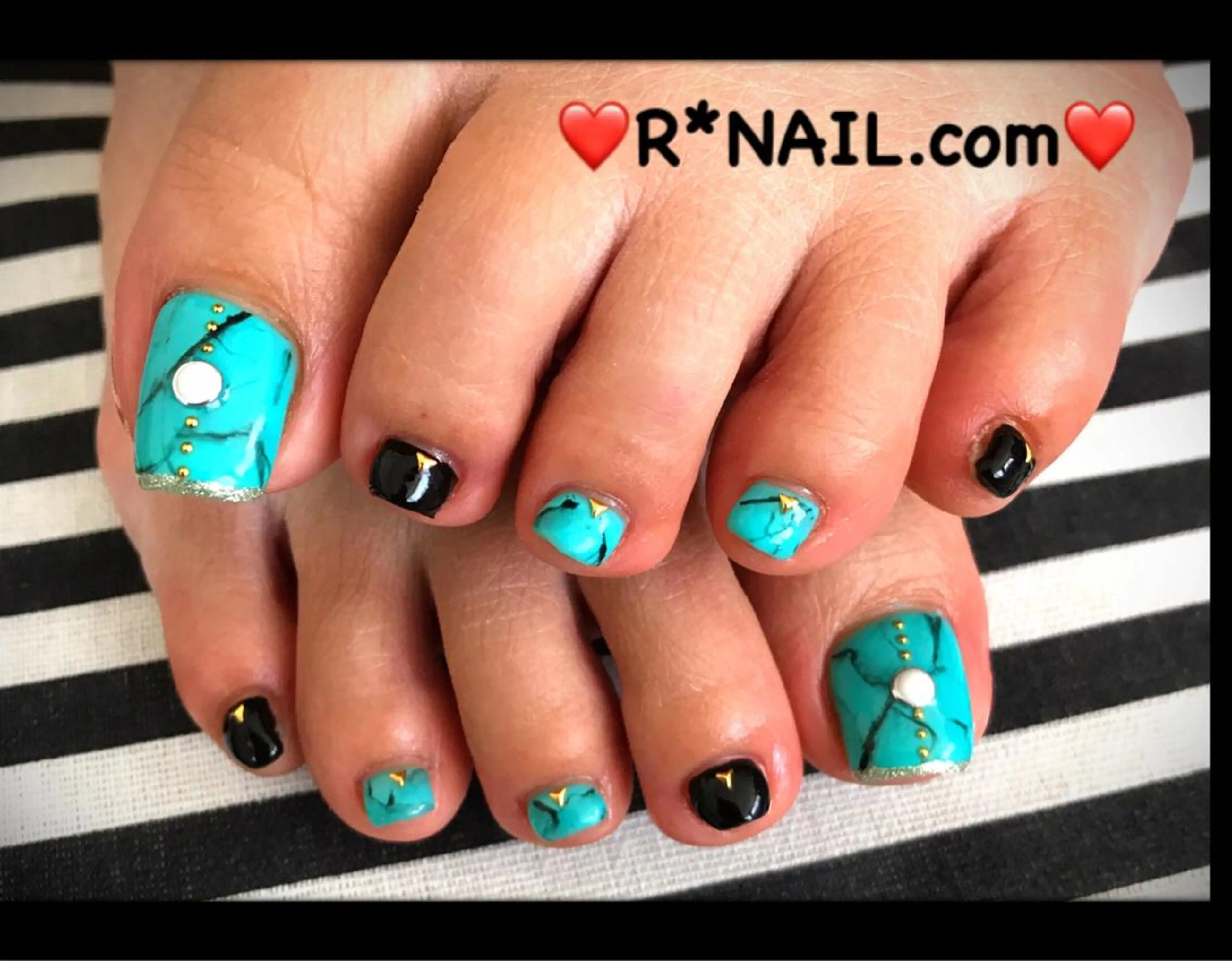カラー ネイル フットネイル R*NAIL .comのネイルデザイン